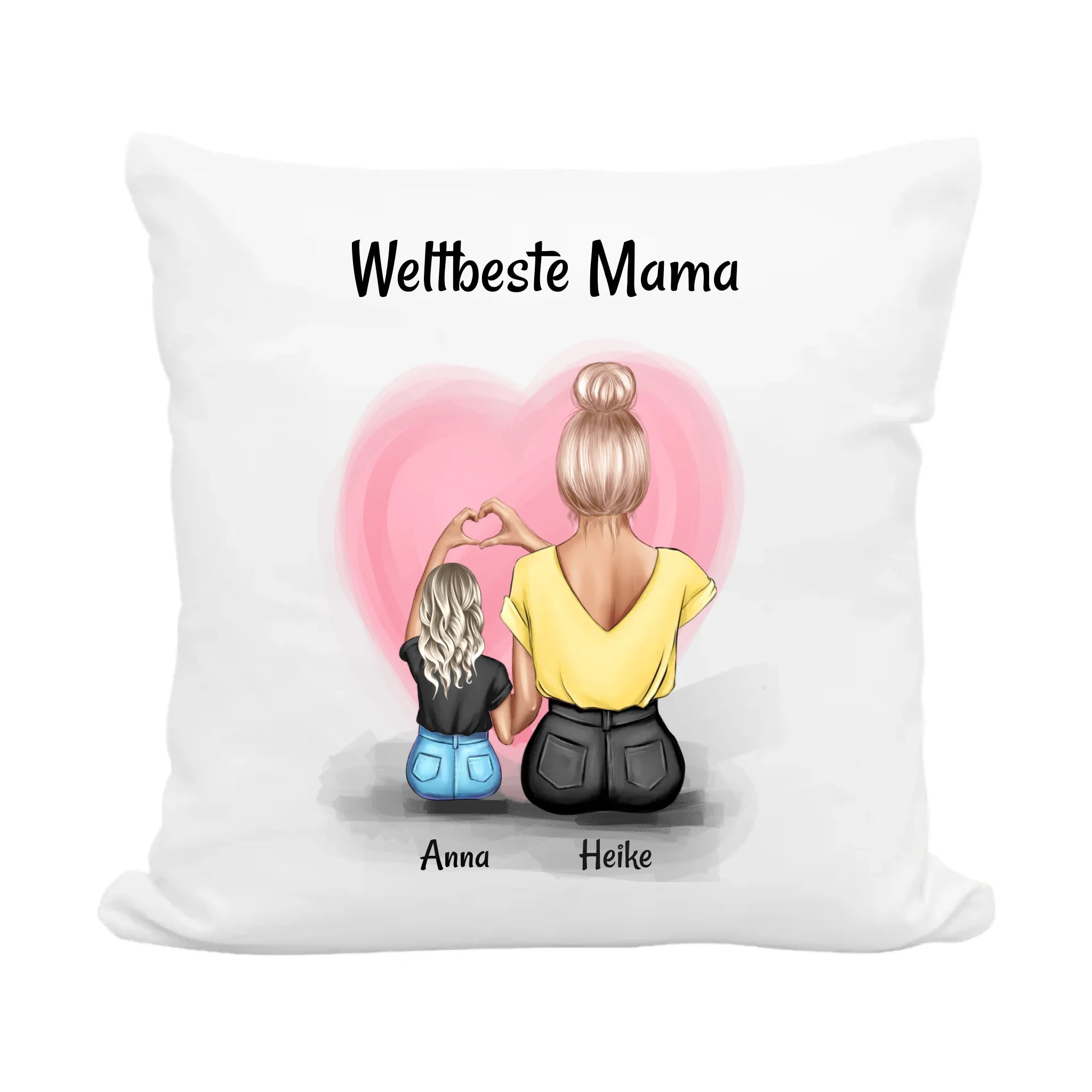 Kissen Mama Geschenk von Tochter personalisiert - Cantty