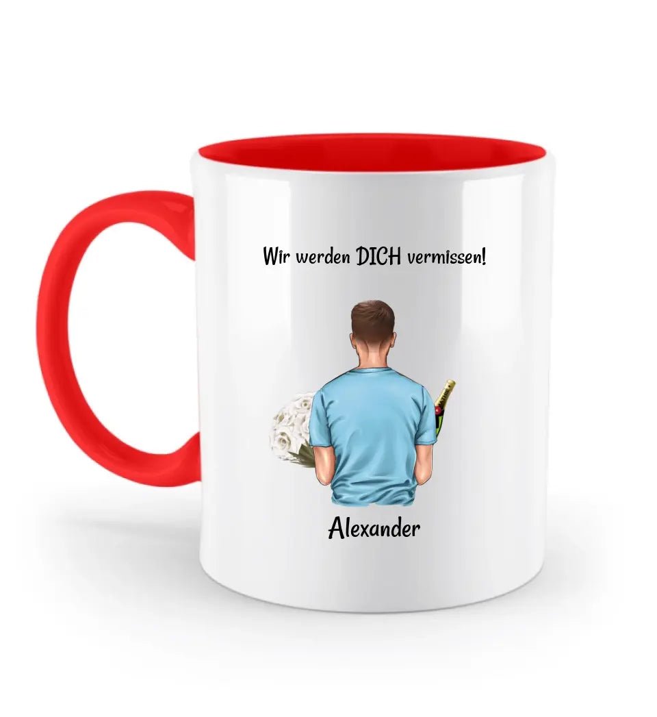 Kollege Abschied Geschenk Tasse personalisiert - Cantty