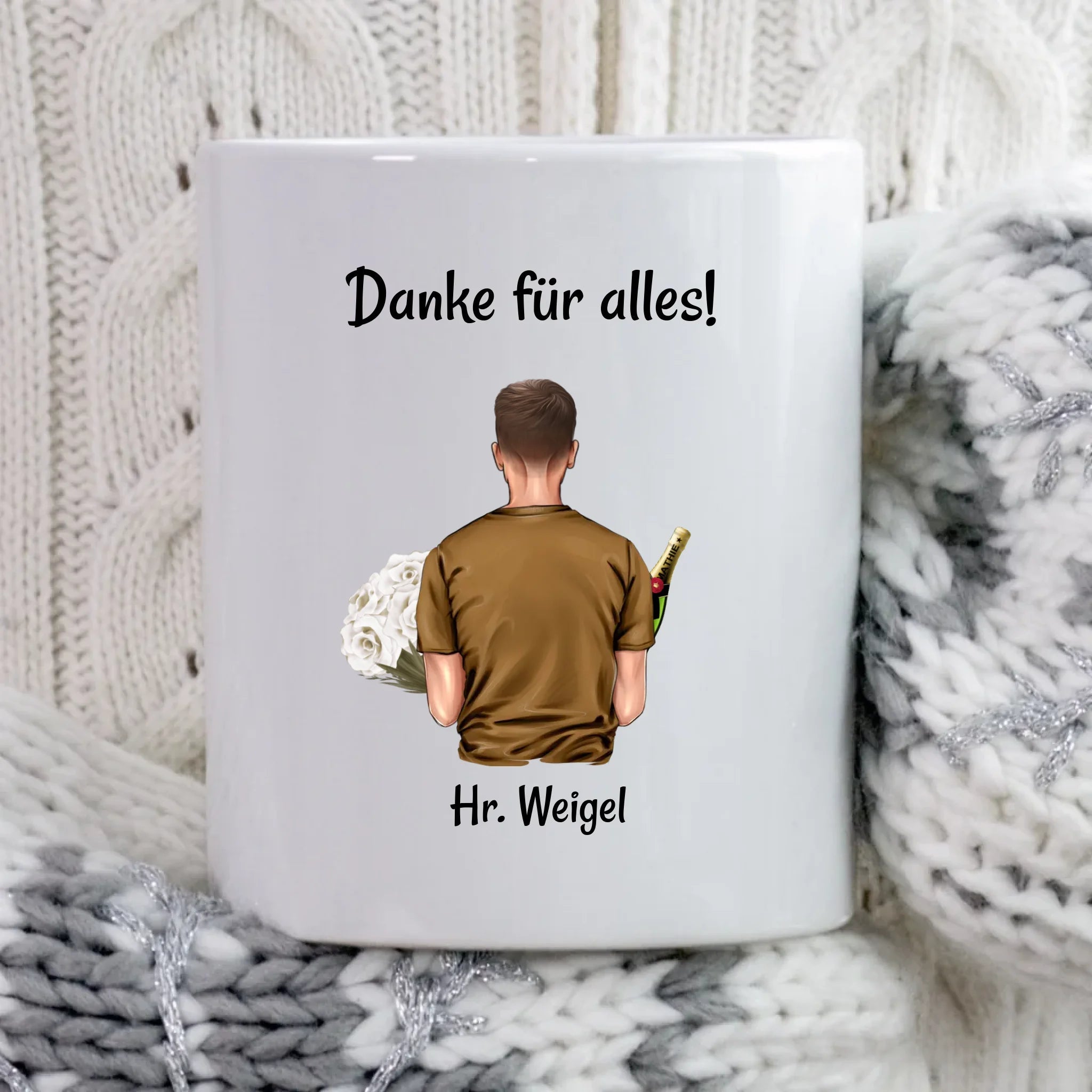 Lehrer Dankeschön Tasse Geschenk mit Name - Cantty