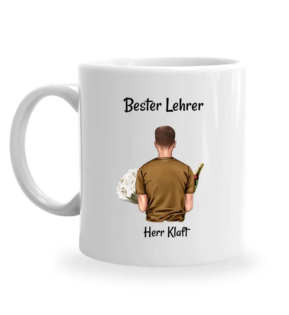 Lehrer Tasse Abschied geschenk personalisiert - Cantty