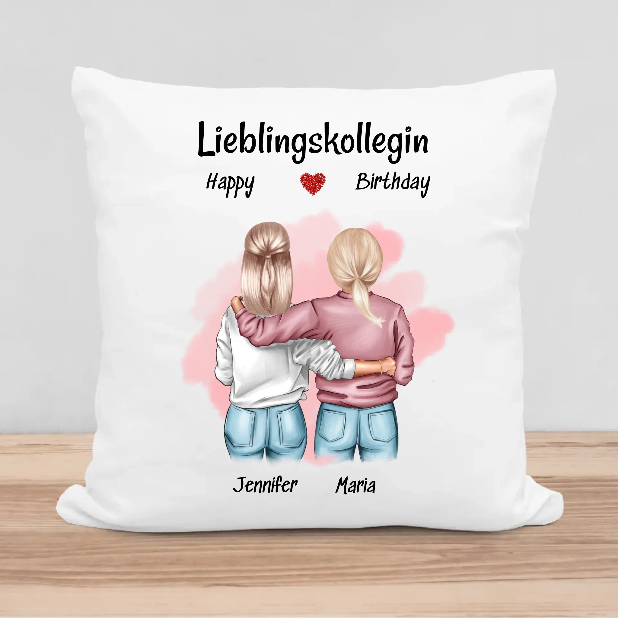 Lieblingskollegin Kissen Geschenk personalisiert - Cantty