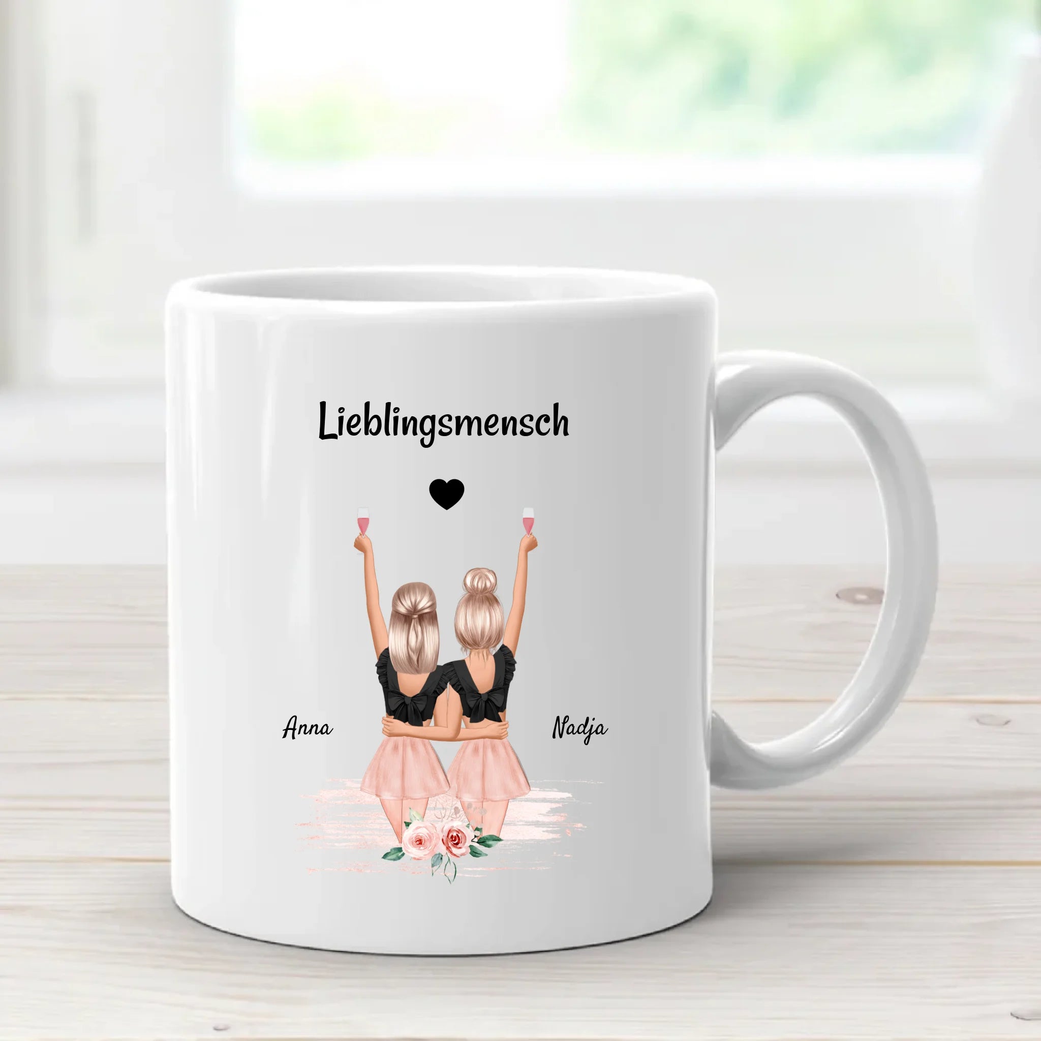 Lieblingsmensch Tasse Geschenk personalisiert - Cantty