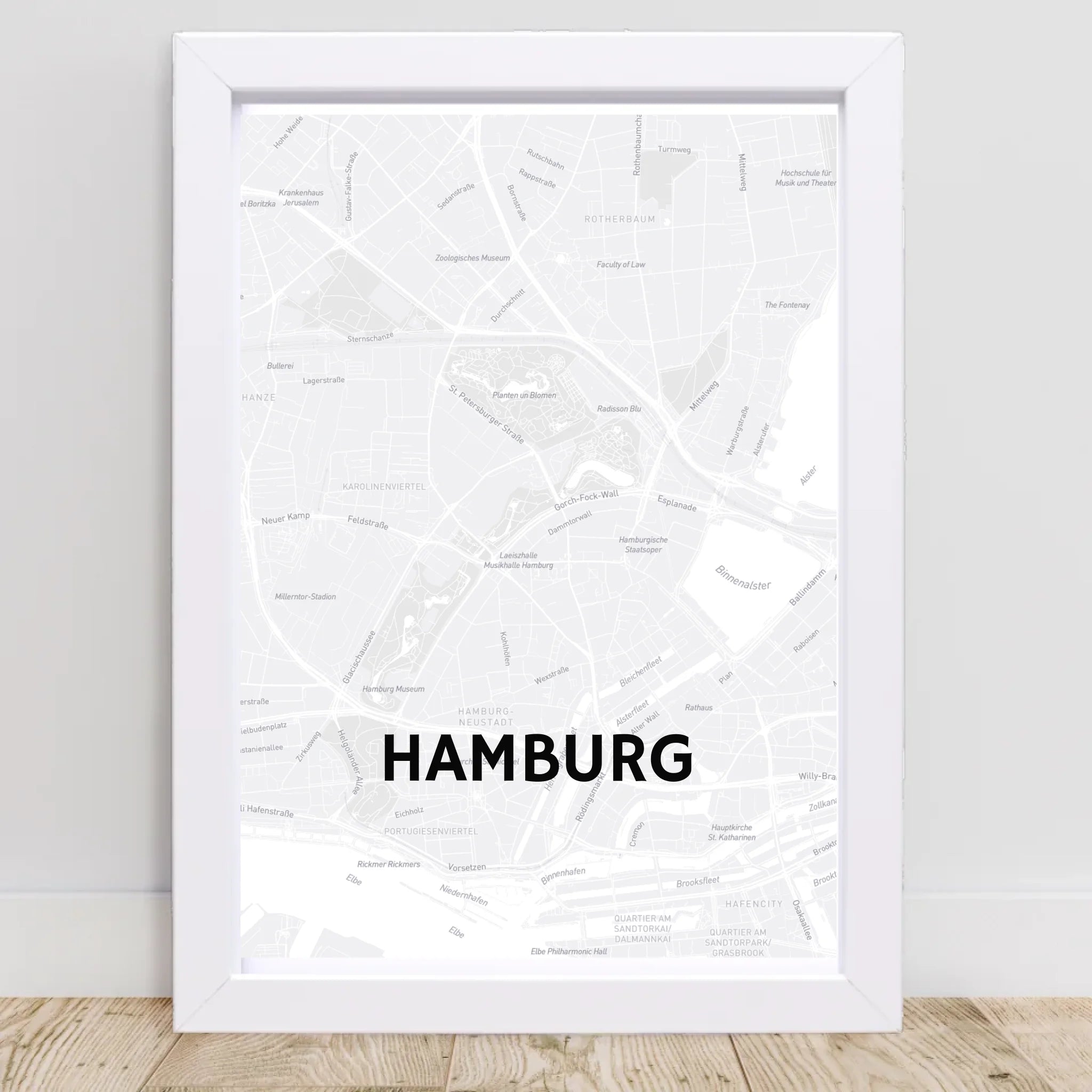 Lieblingsstadt Stadtkarte Koordinatenposter personalisiert - Cantty