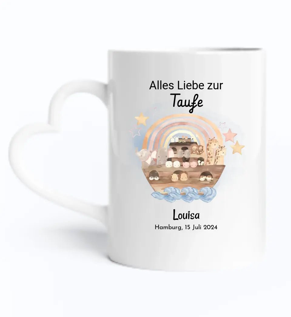 Mädchen Taufe Tasse personalisiert - Cantty