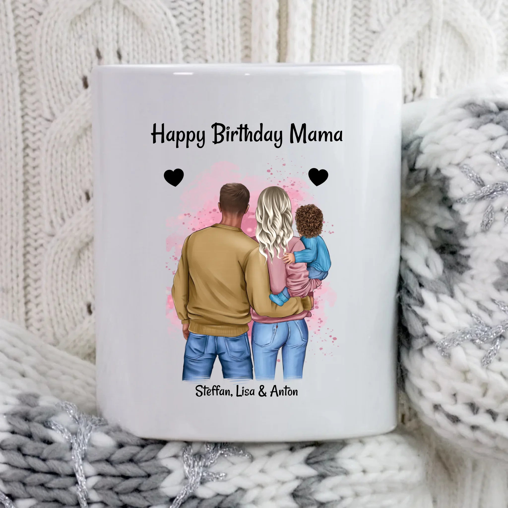 Mama Geburtstag Tasse von Kind personalisiert - Cantty