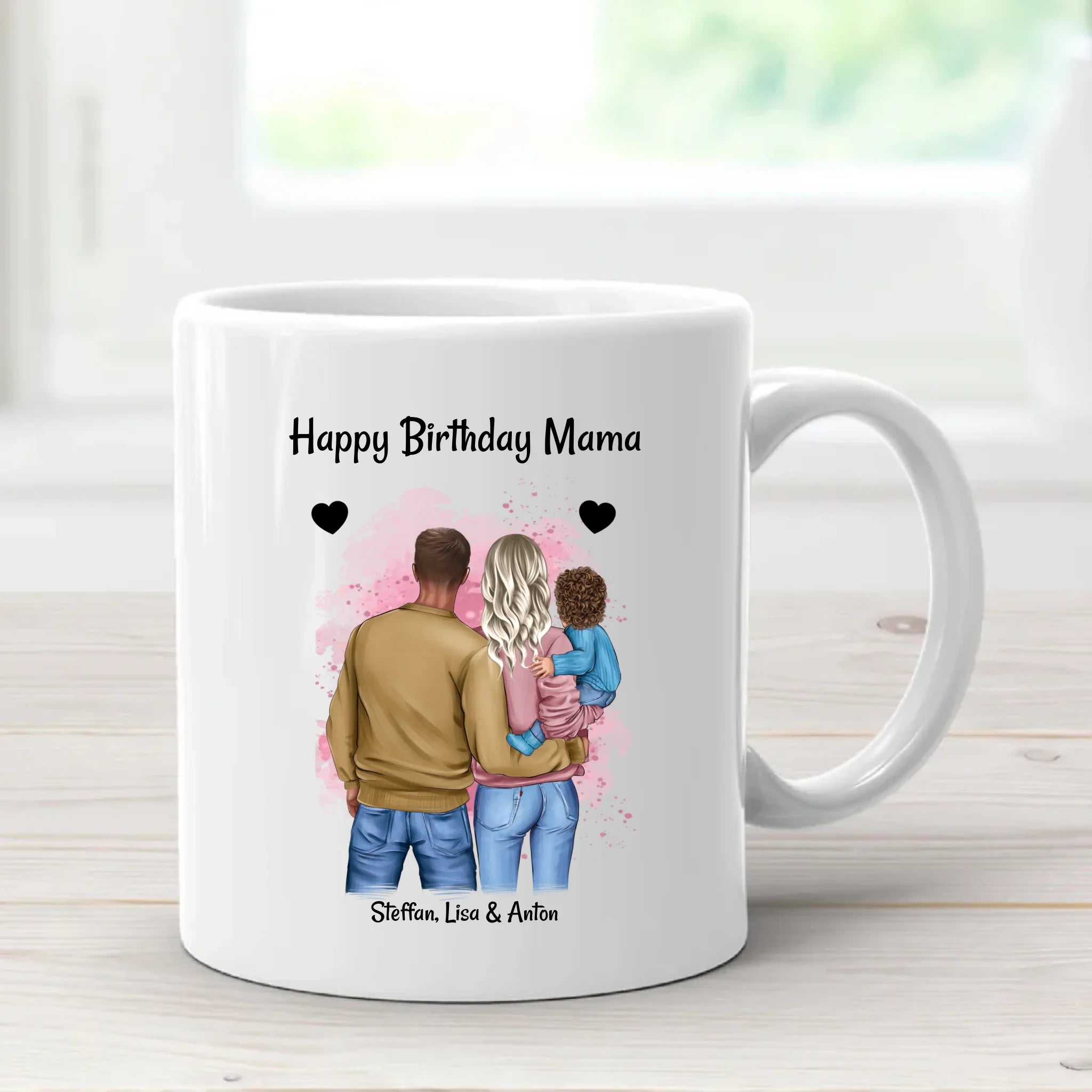 Mama Geburtstag Tasse von Kind personalisiert - Cantty