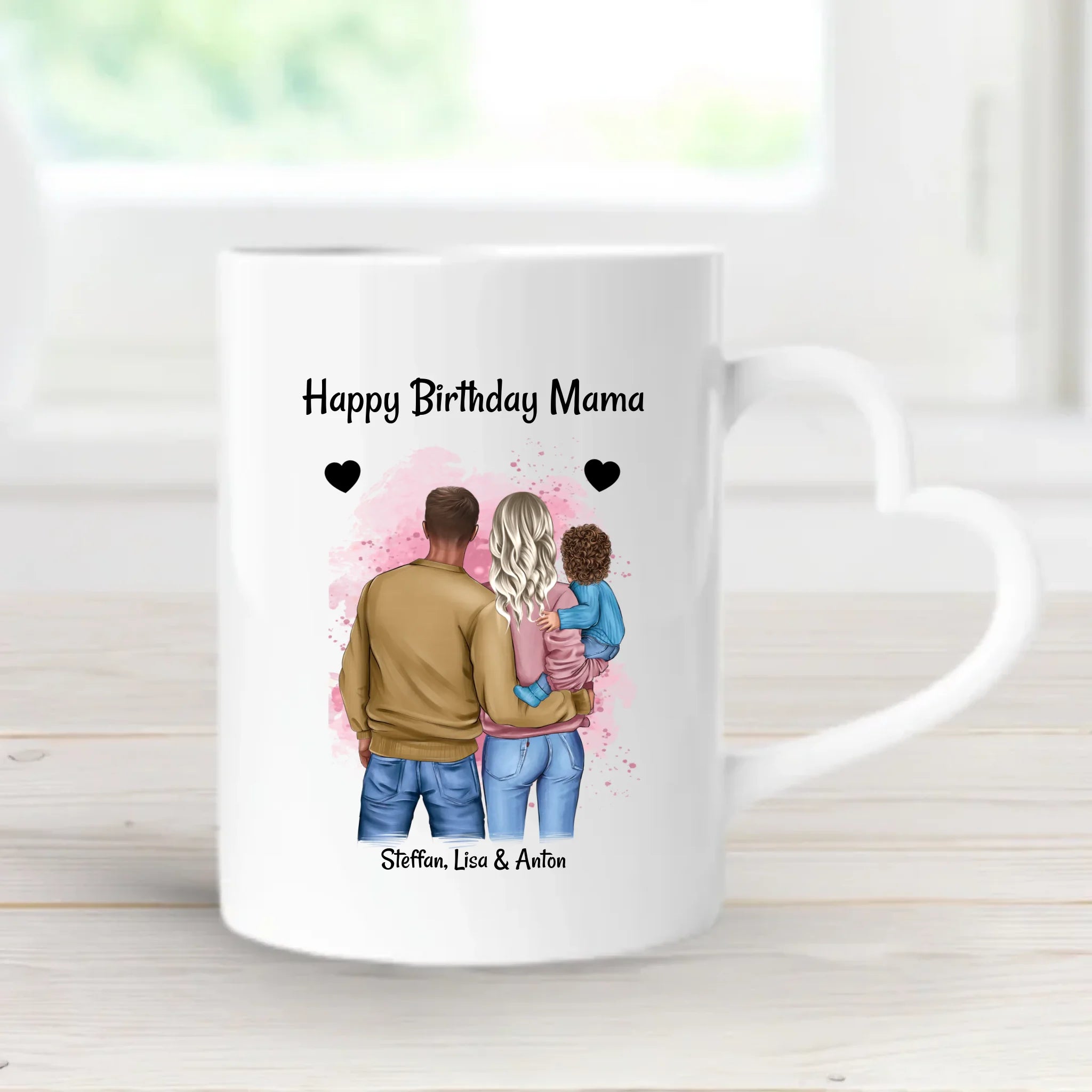 Mama Geburtstag Tasse von Kind personalisiert - Cantty