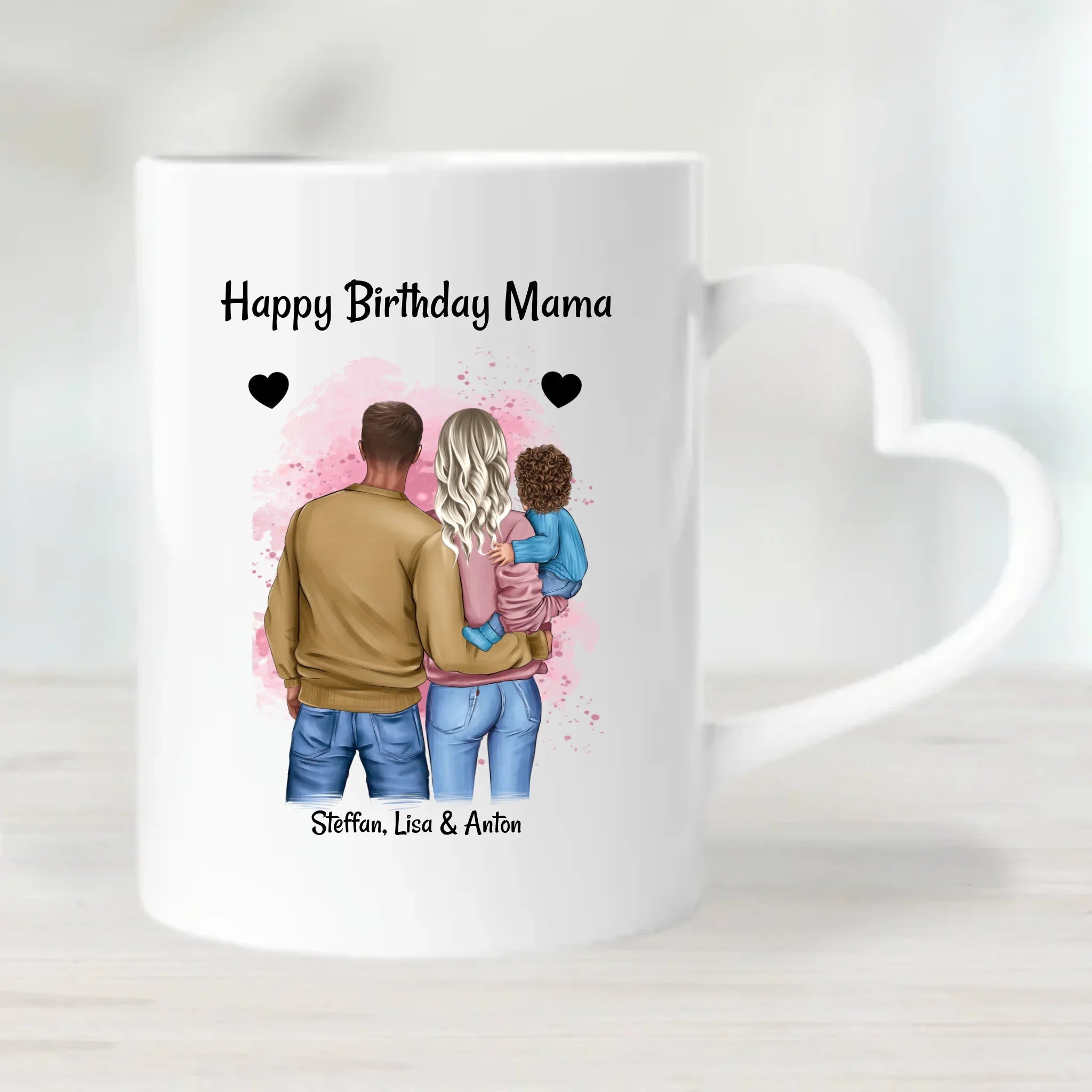 Mama Geburtstag Tasse von Kind personalisiert - Cantty