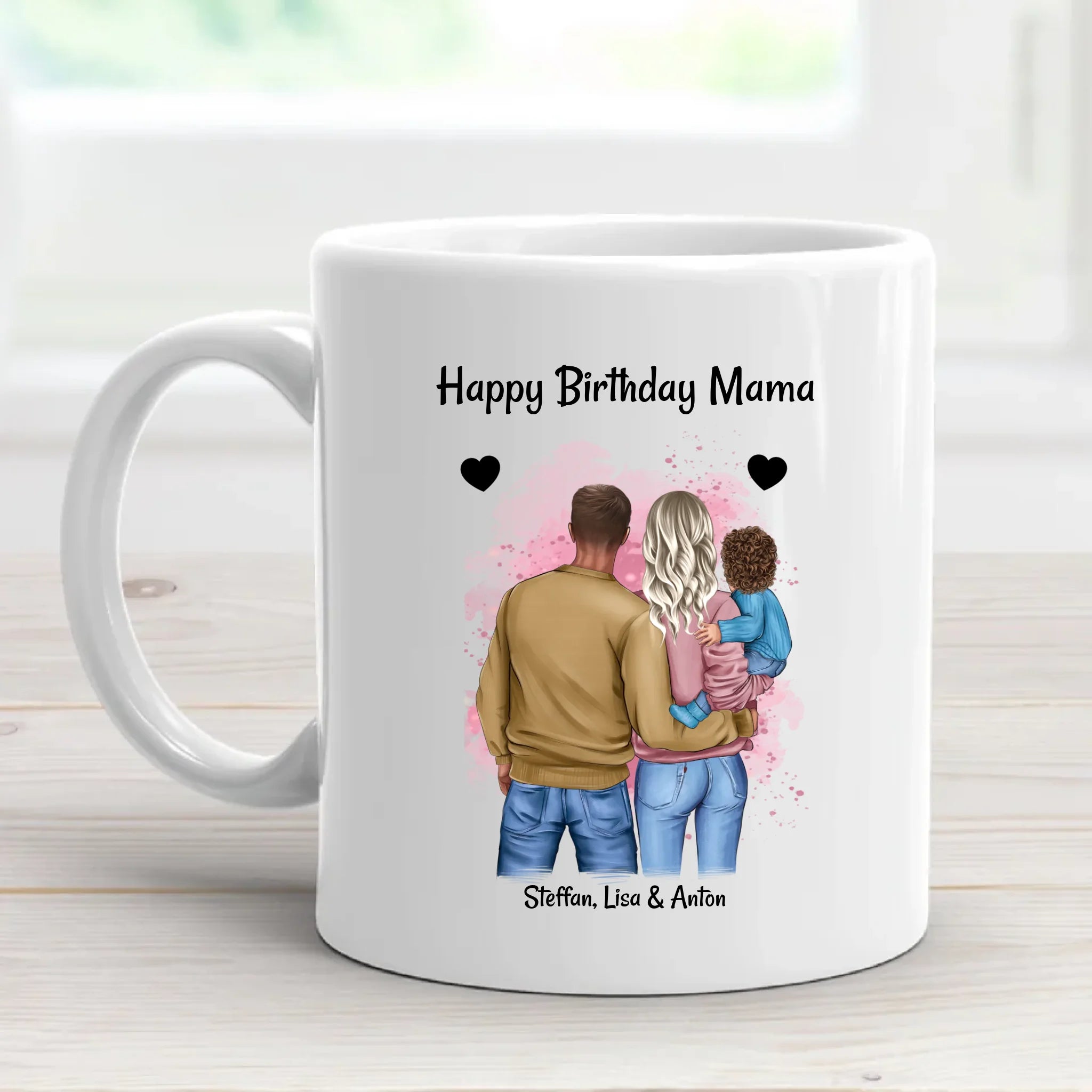 Mama Geburtstag Tasse von Kind personalisiert - Cantty