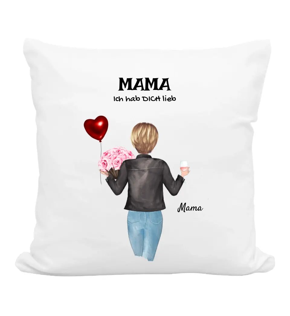 Mama Kissen Geschenk personalisiert - Cantty