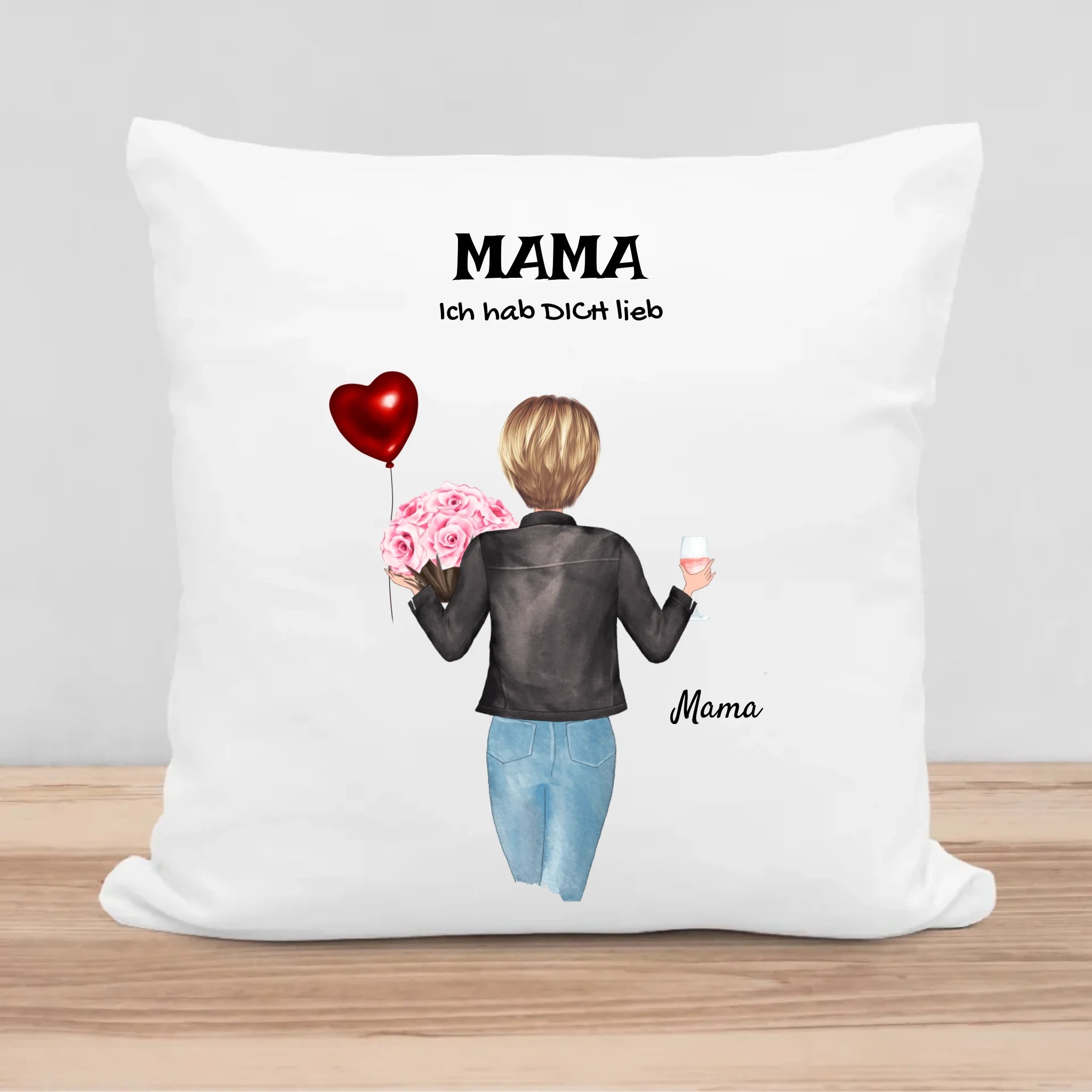 Mama Kissen Geschenk personalisiert - Cantty