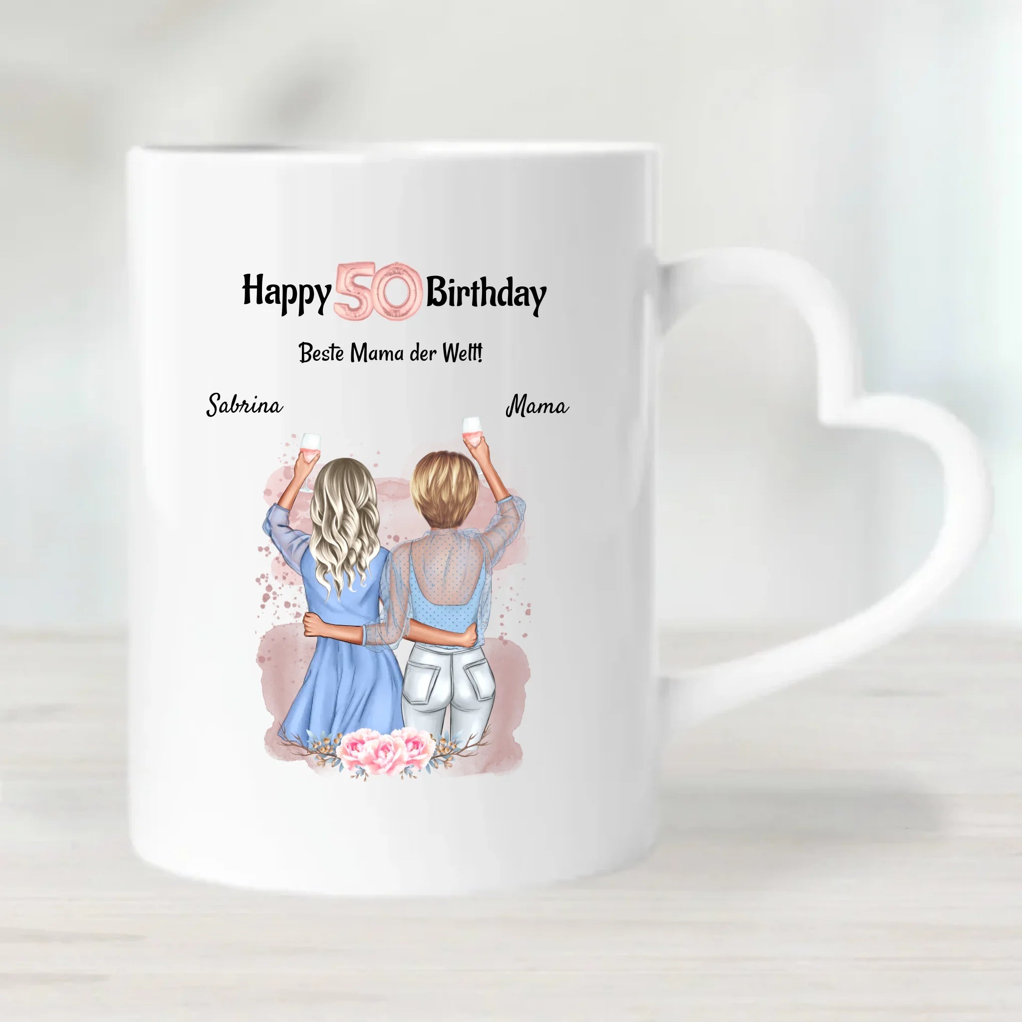 Mutter Geburtstag Tasse personalisiert - Cantty