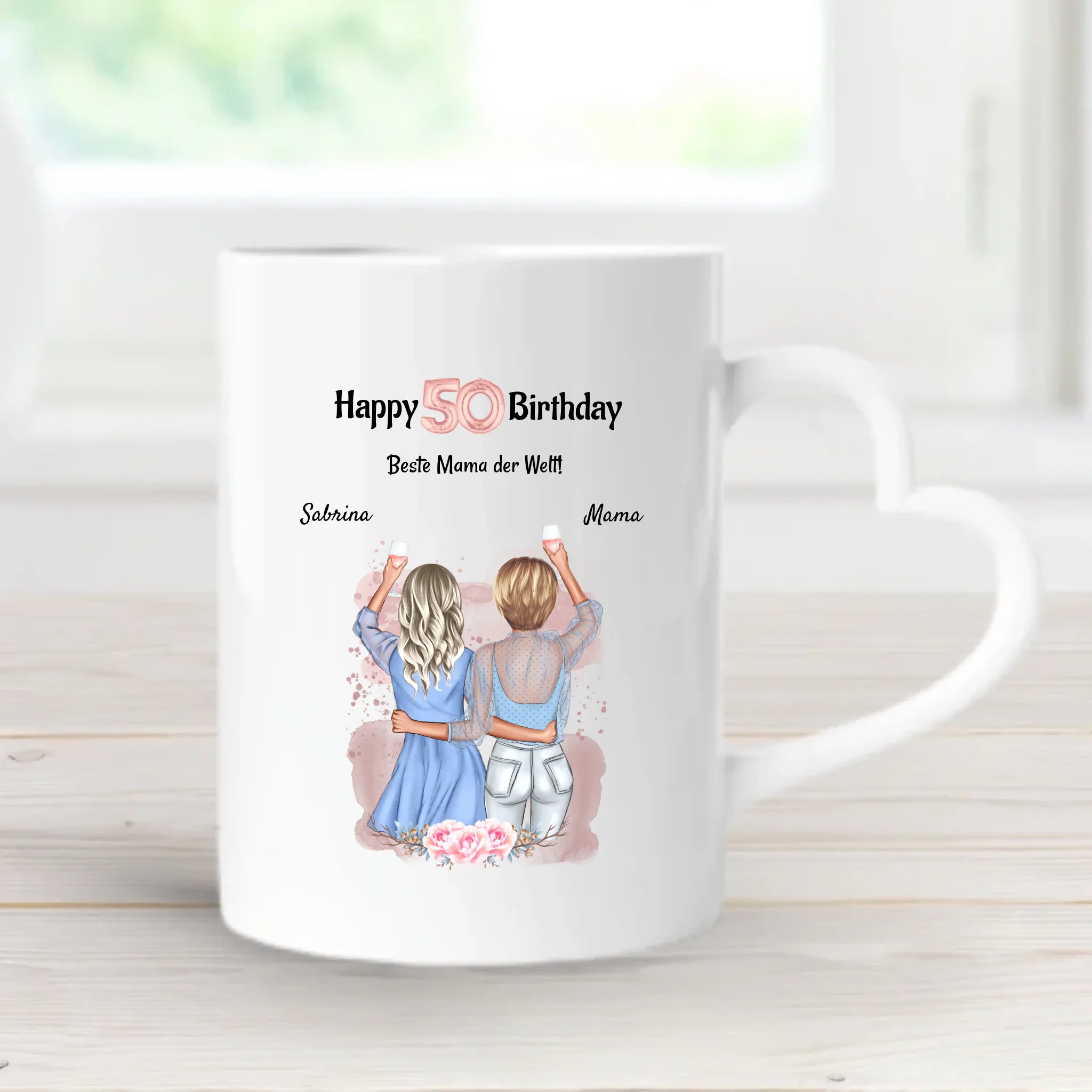 Mutter Geburtstag Tasse personalisiert - Cantty