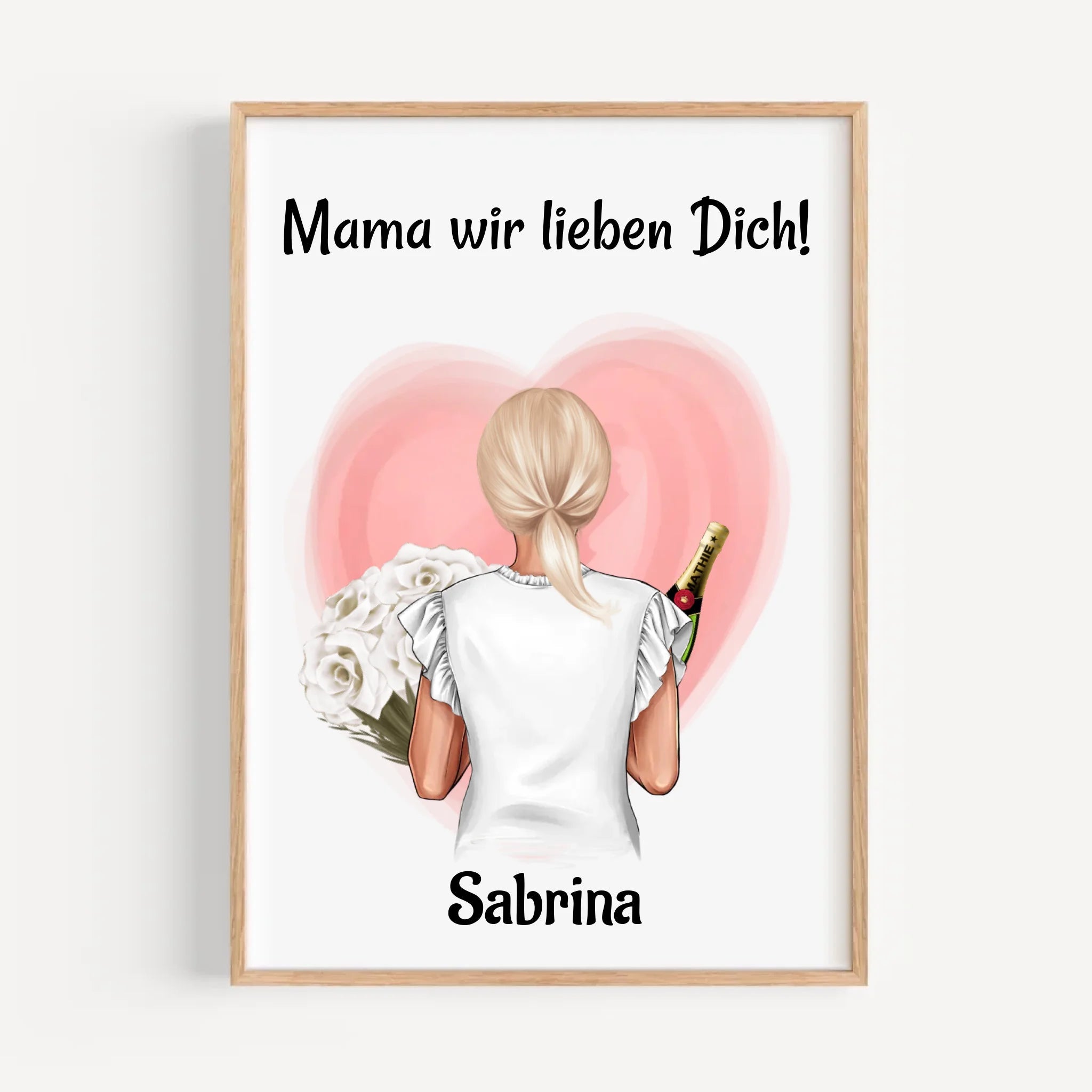 Muttertag Poster Geschenk für Mama - Cantty