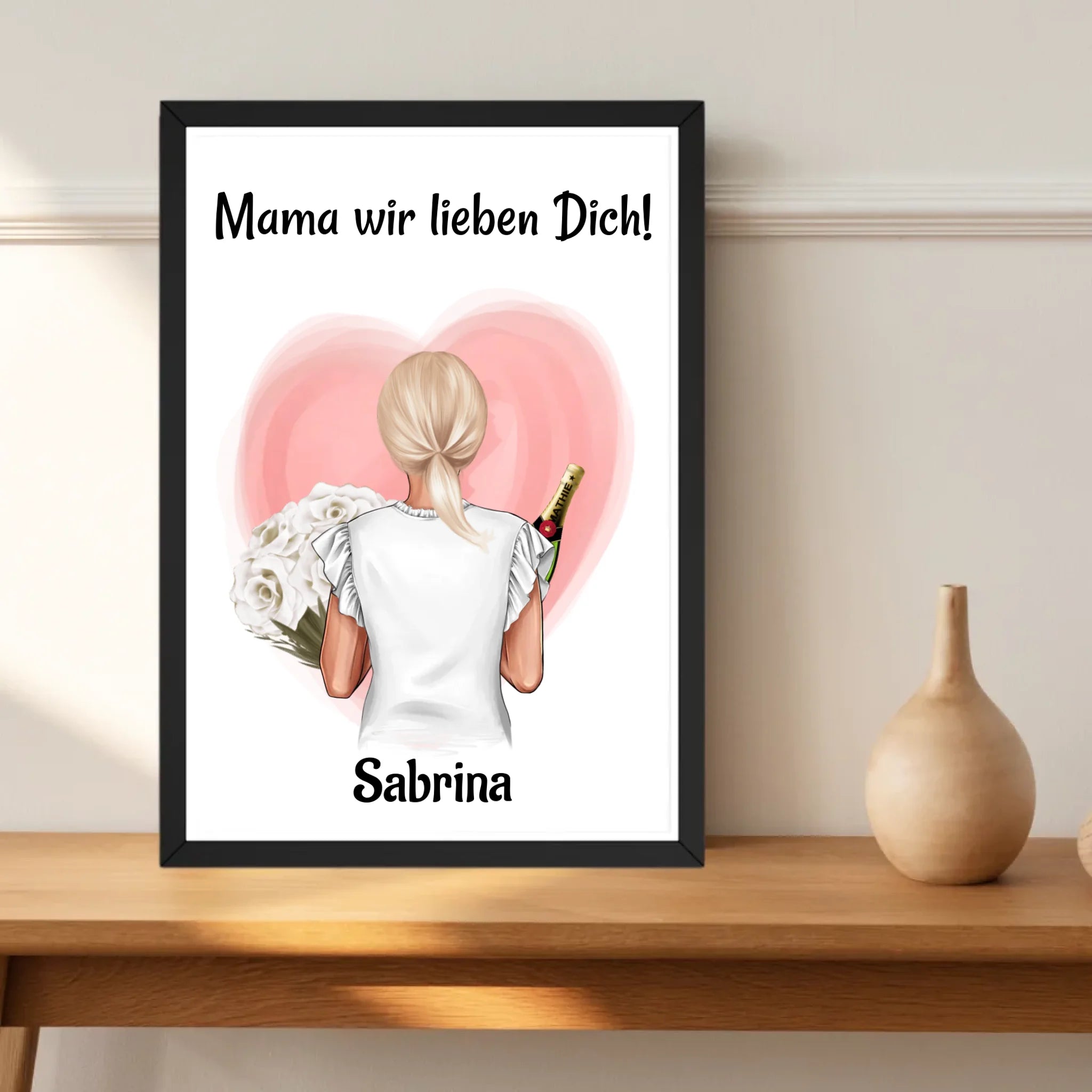 Muttertag Poster Geschenk für Mama - Cantty