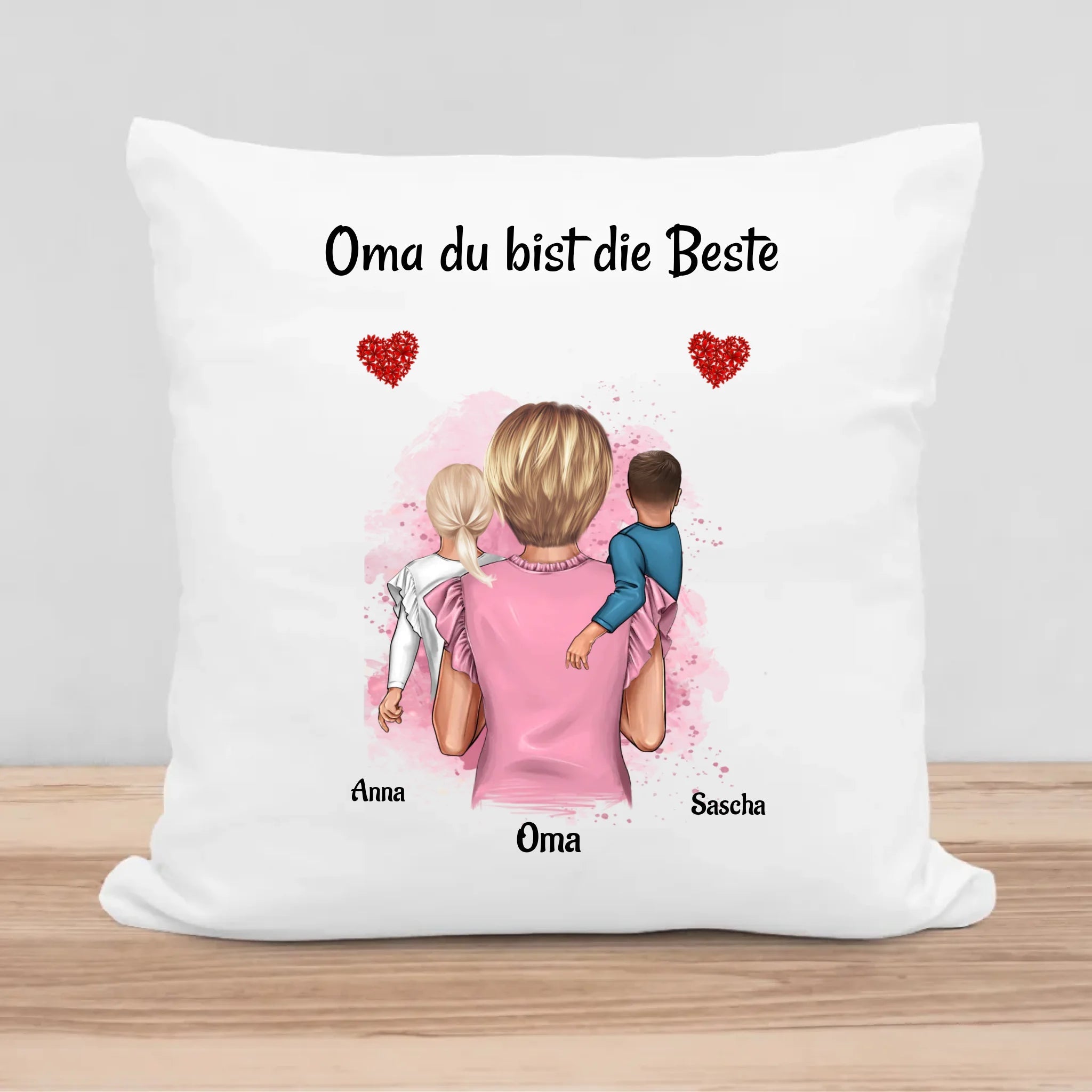 Oma Geburtstag Geschenk Kissen personalisieren - Cantty