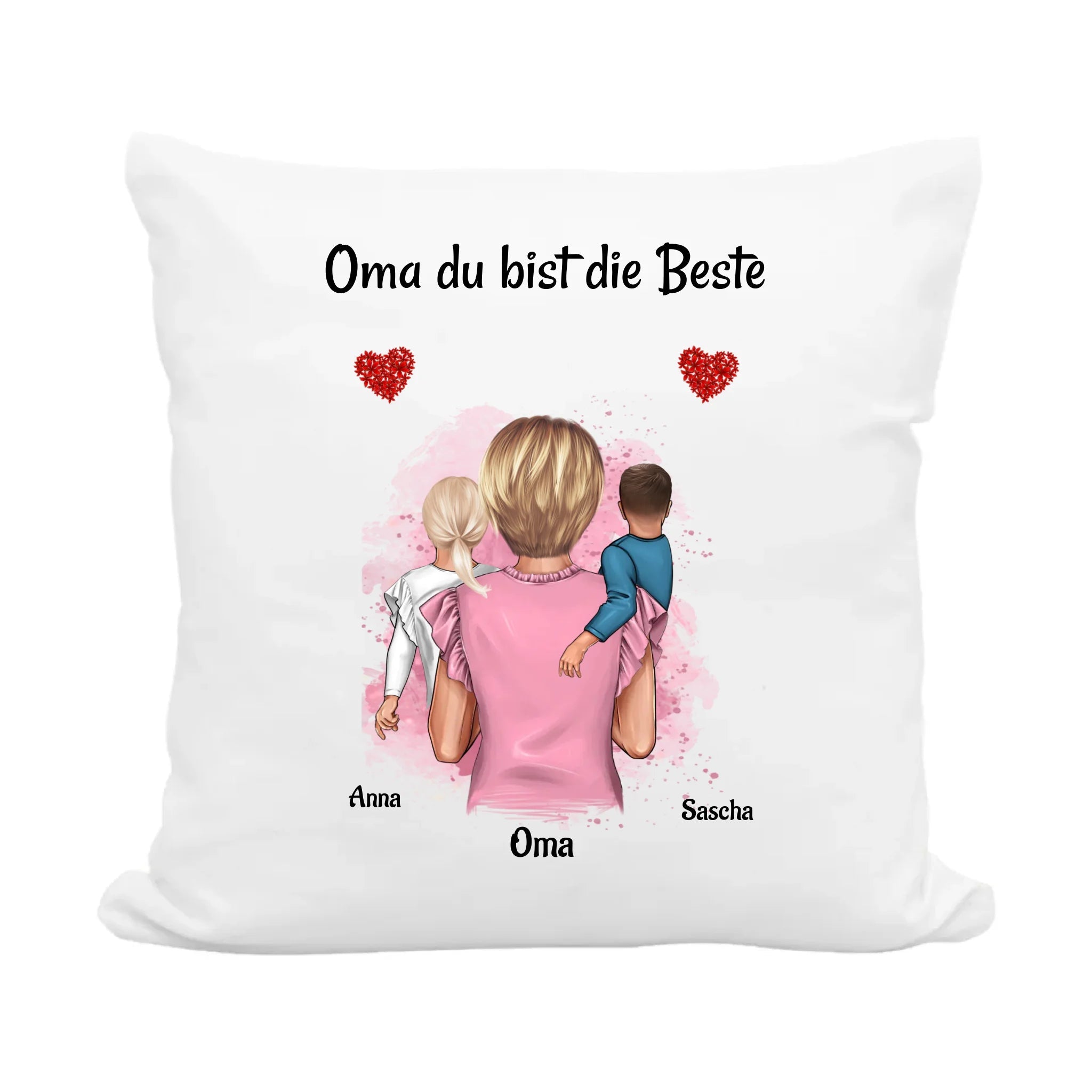 Oma Geburtstag Geschenk Kissen personalisieren - Cantty