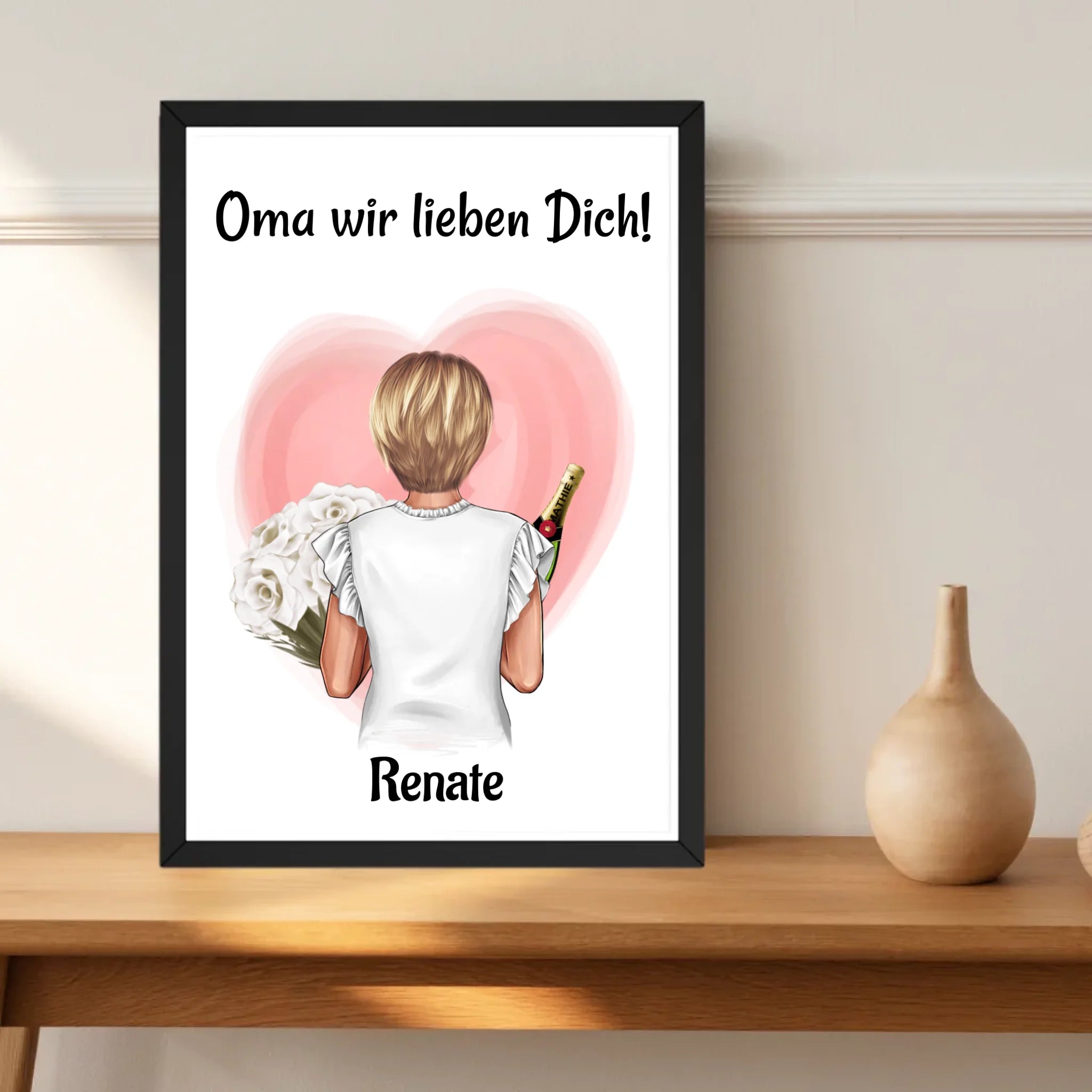 Oma Muttertag Poster Geschenk - Cantty