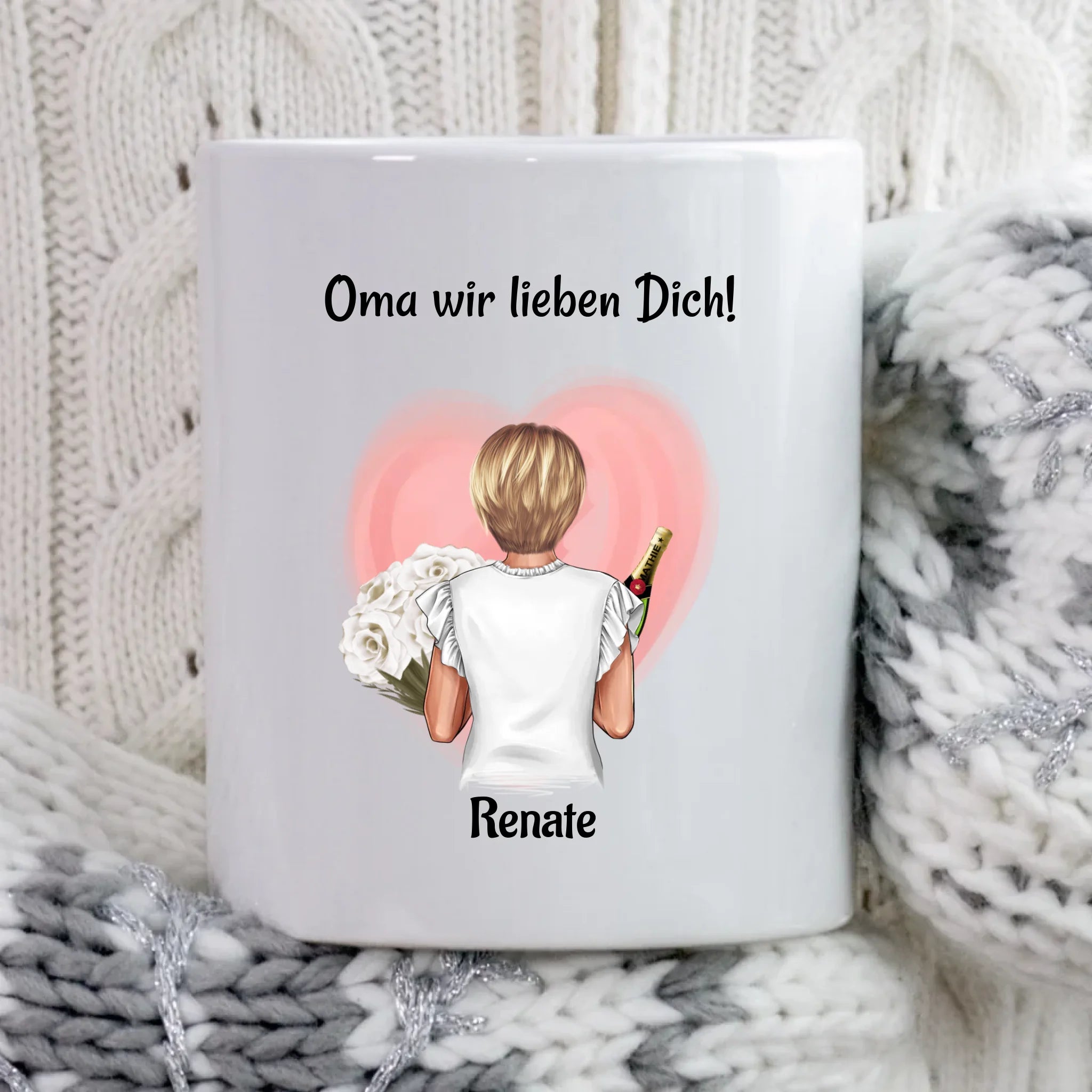 Oma Muttertag Tasse Geschenk - Cantty