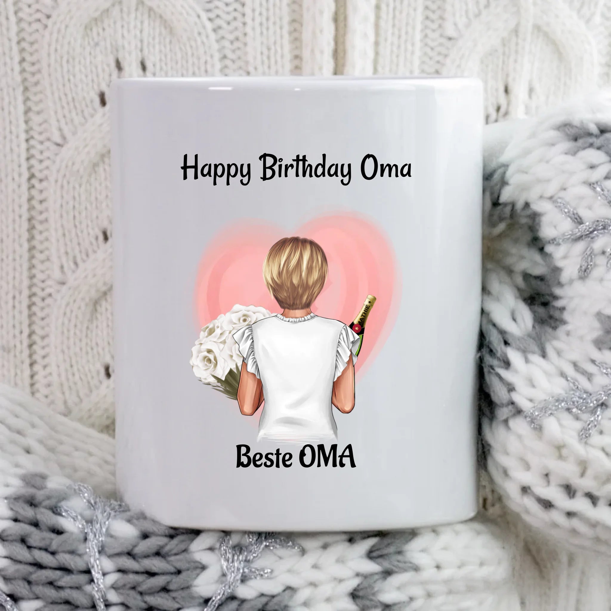 Oma Tasse Geburtstag Geschenk personalisiert - Cantty