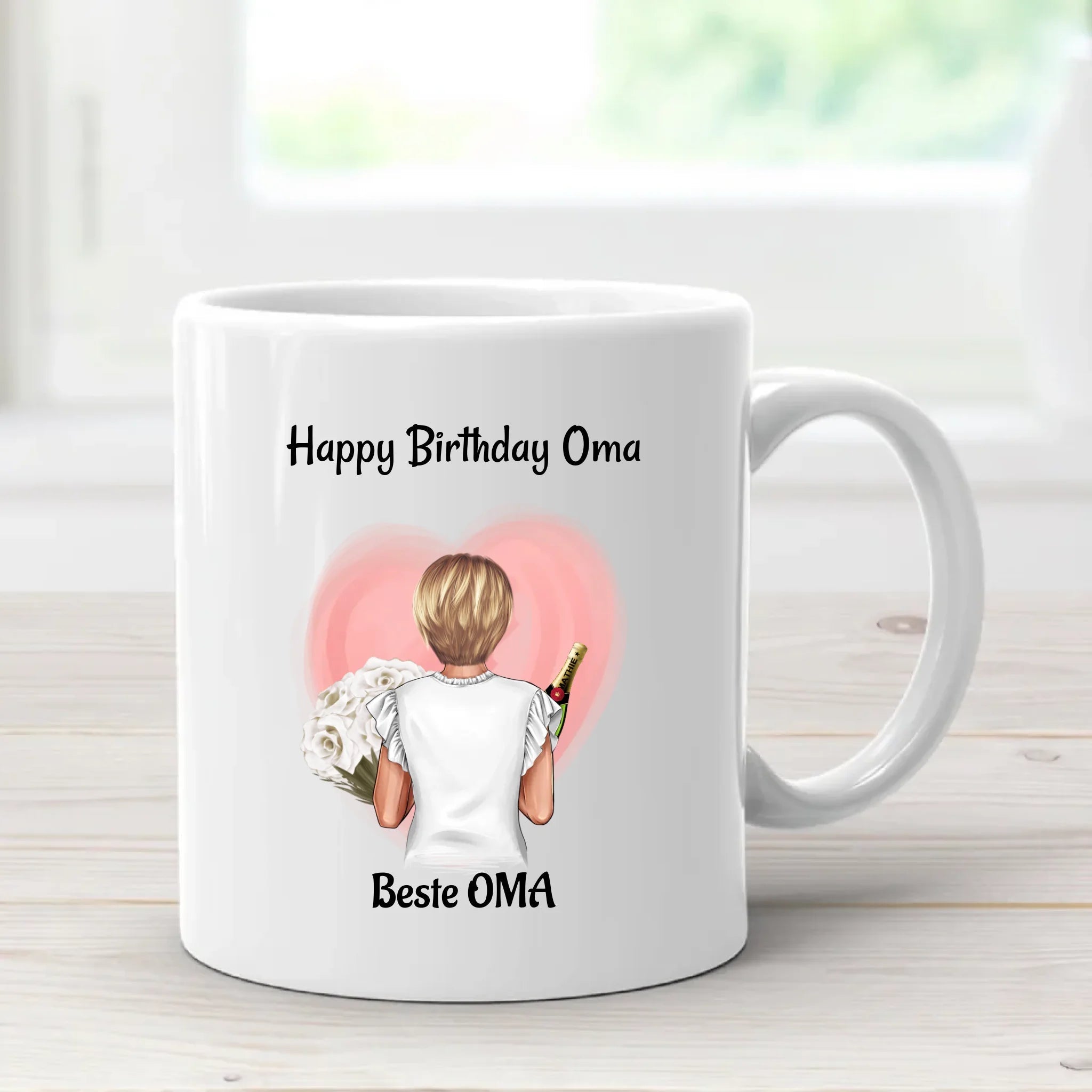 Oma Tasse Geburtstag Geschenk personalisiert - Cantty