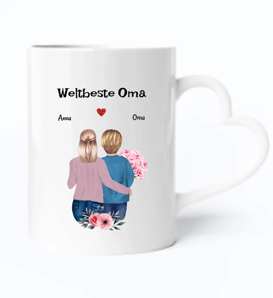 Oma Tasse Geschenk personalisiert - Cantty