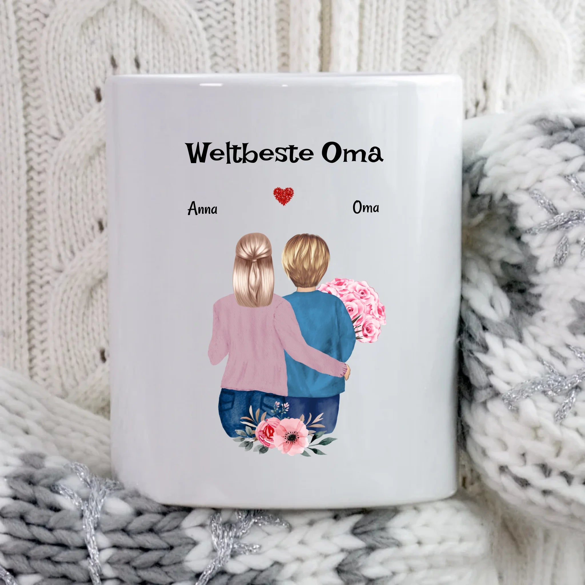 Oma Tasse Geschenk personalisiert - Cantty