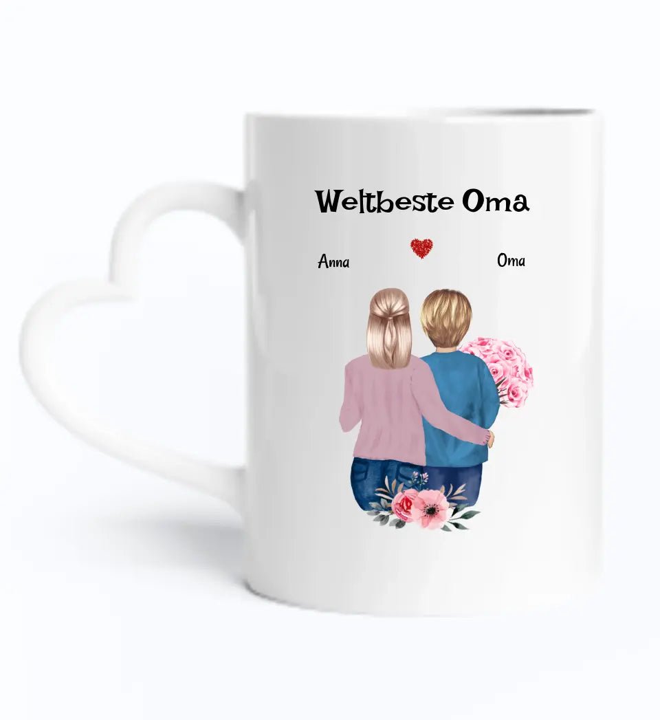 Oma Tasse Geschenk personalisiert - Cantty