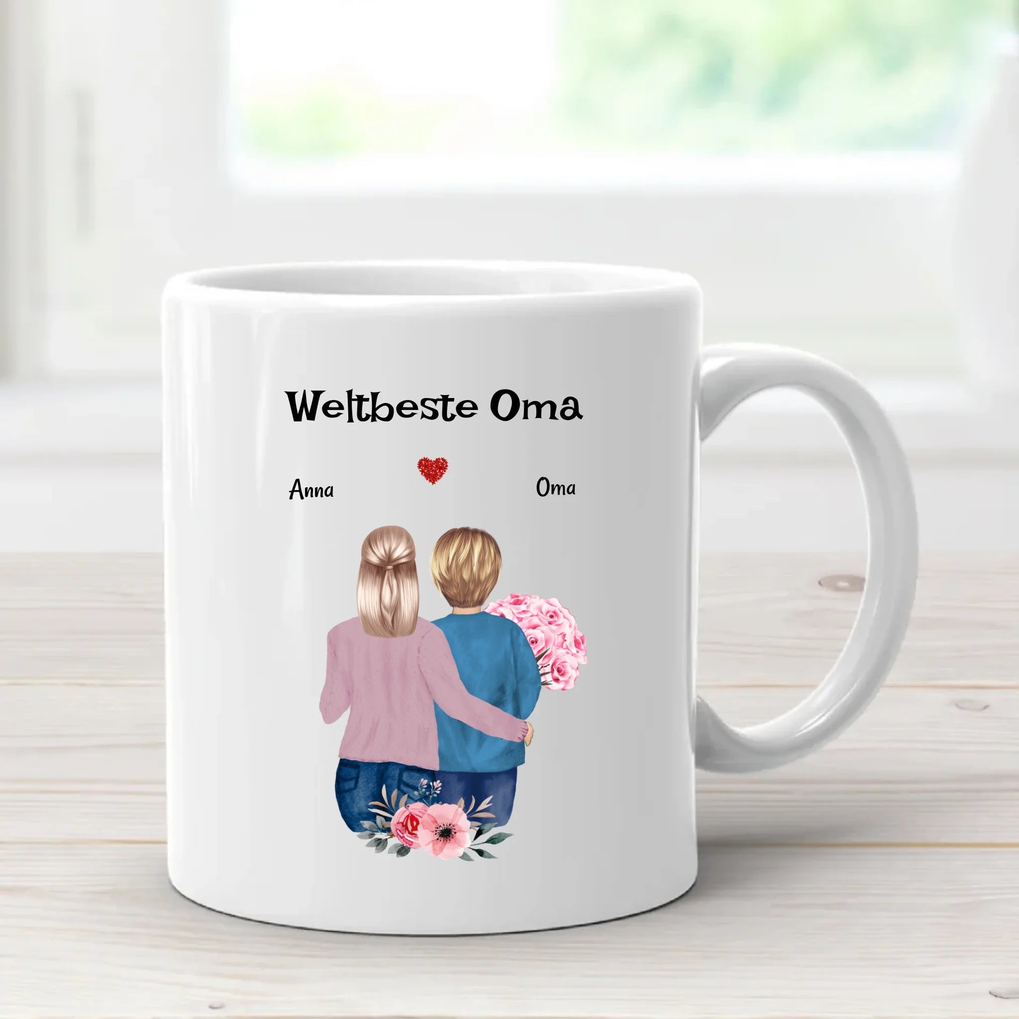 Oma Tasse Geschenk personalisiert - Cantty