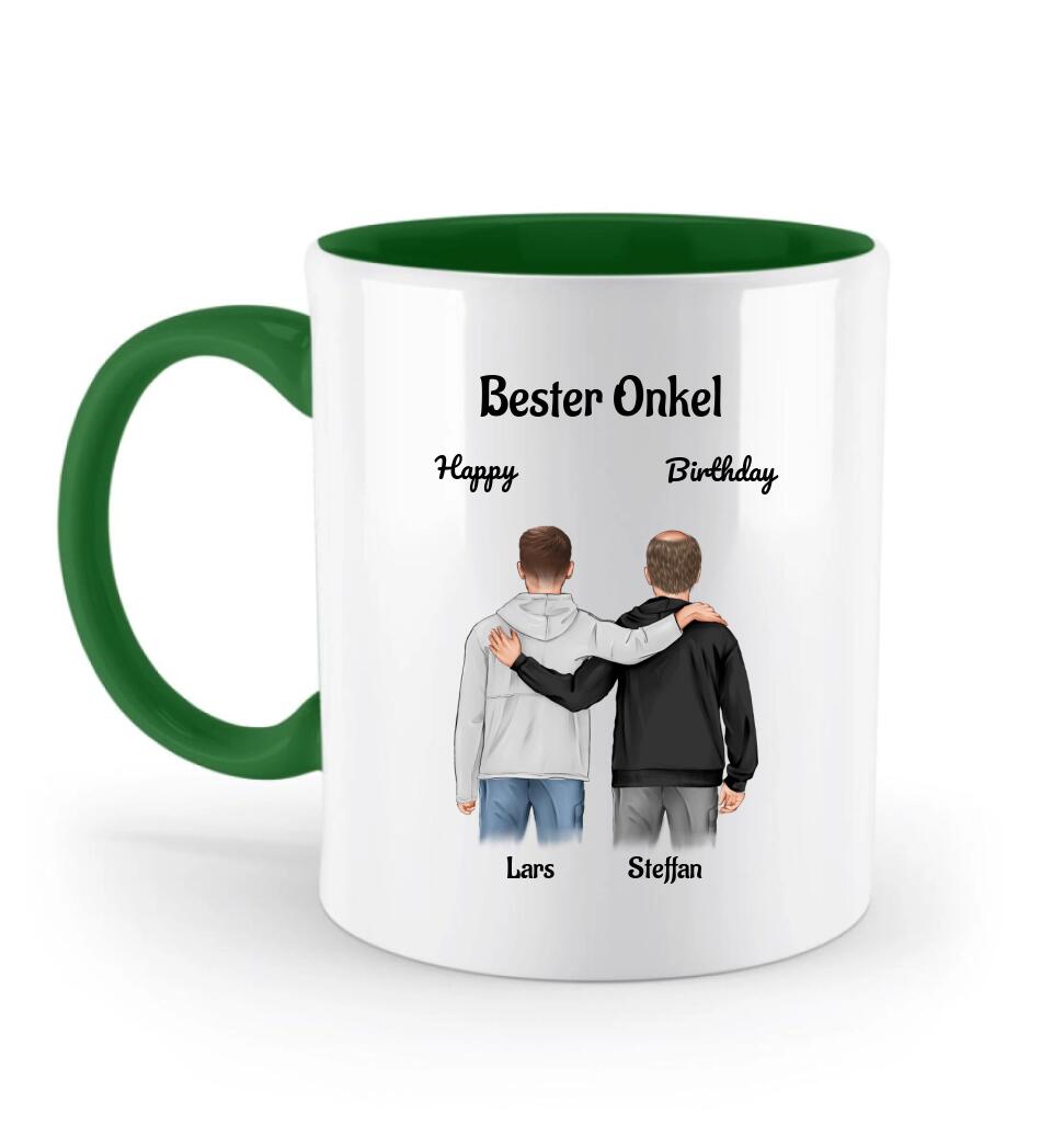 Onkel Neffe Tasse personalisiert - Cantty