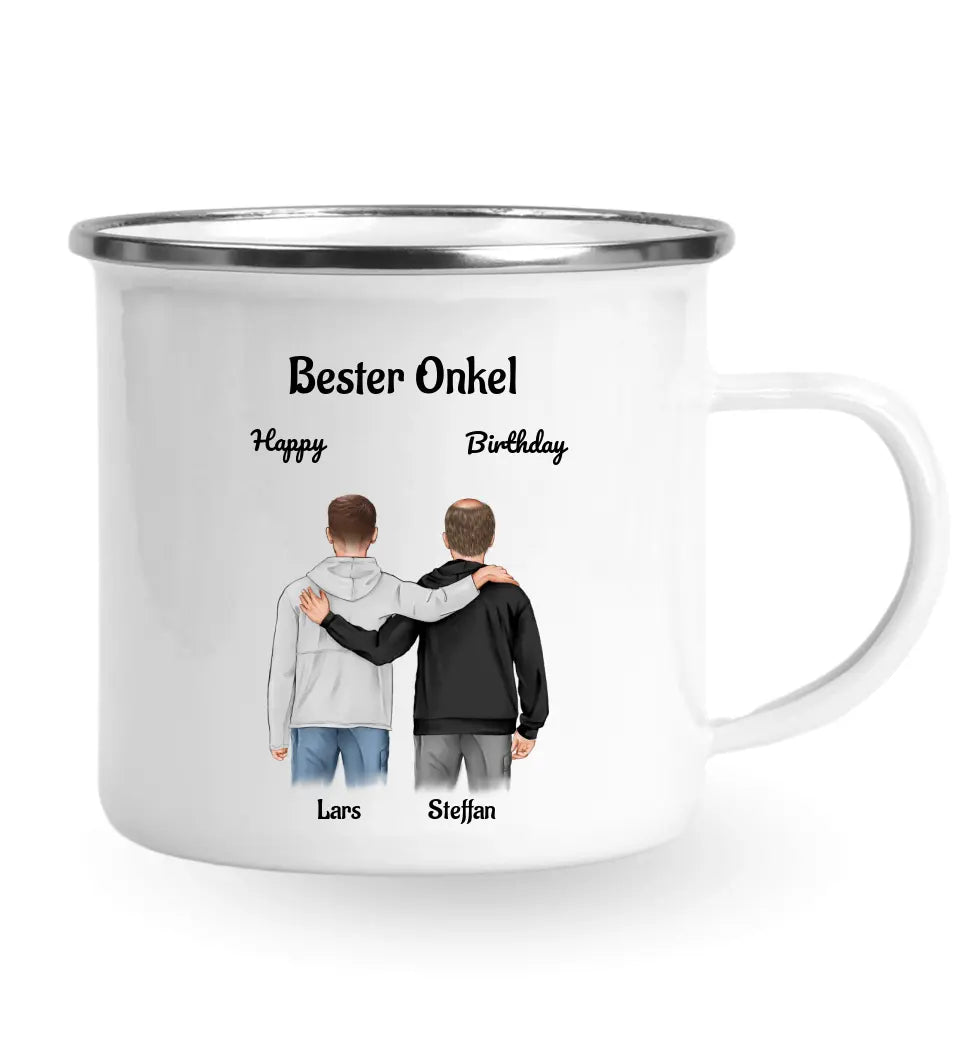 Onkel Tasse personalisiert Geschenk von Neffe - Cantty