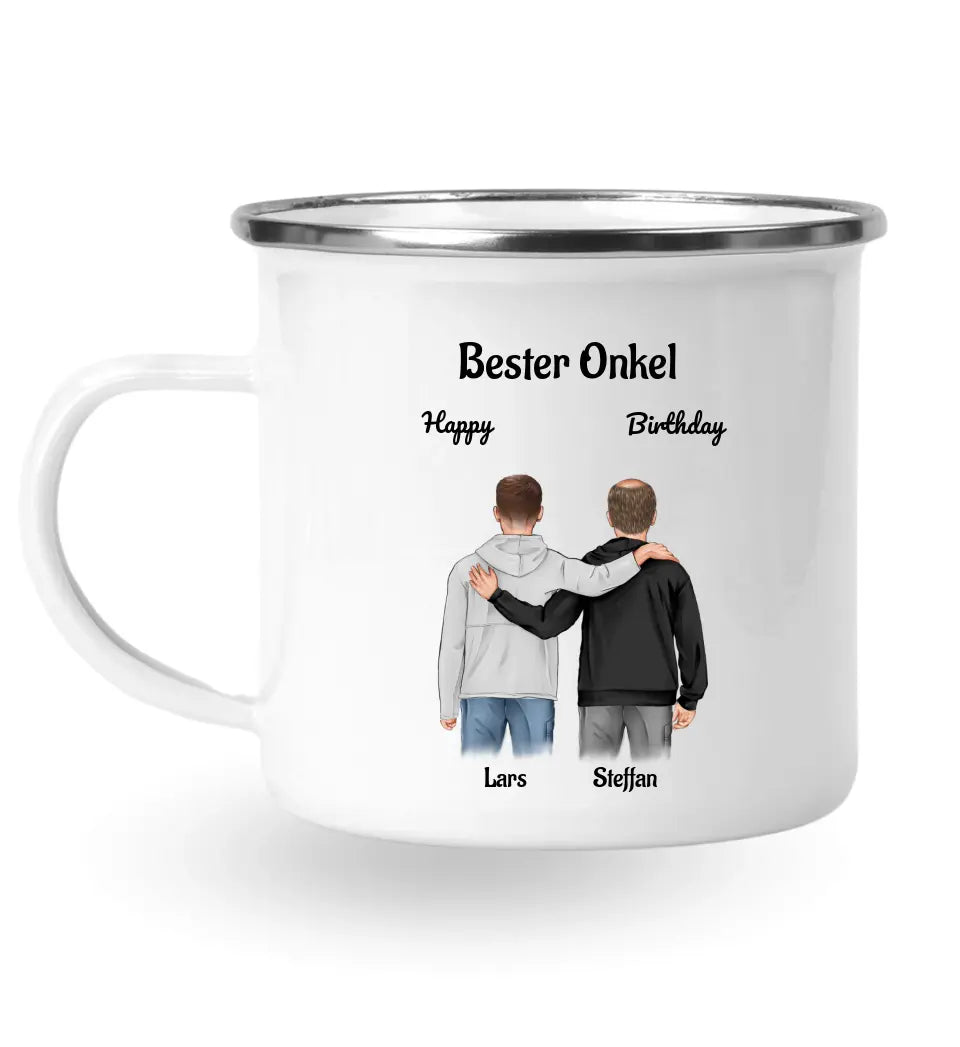 Onkel Tasse personalisiert Geschenk von Neffe - Cantty