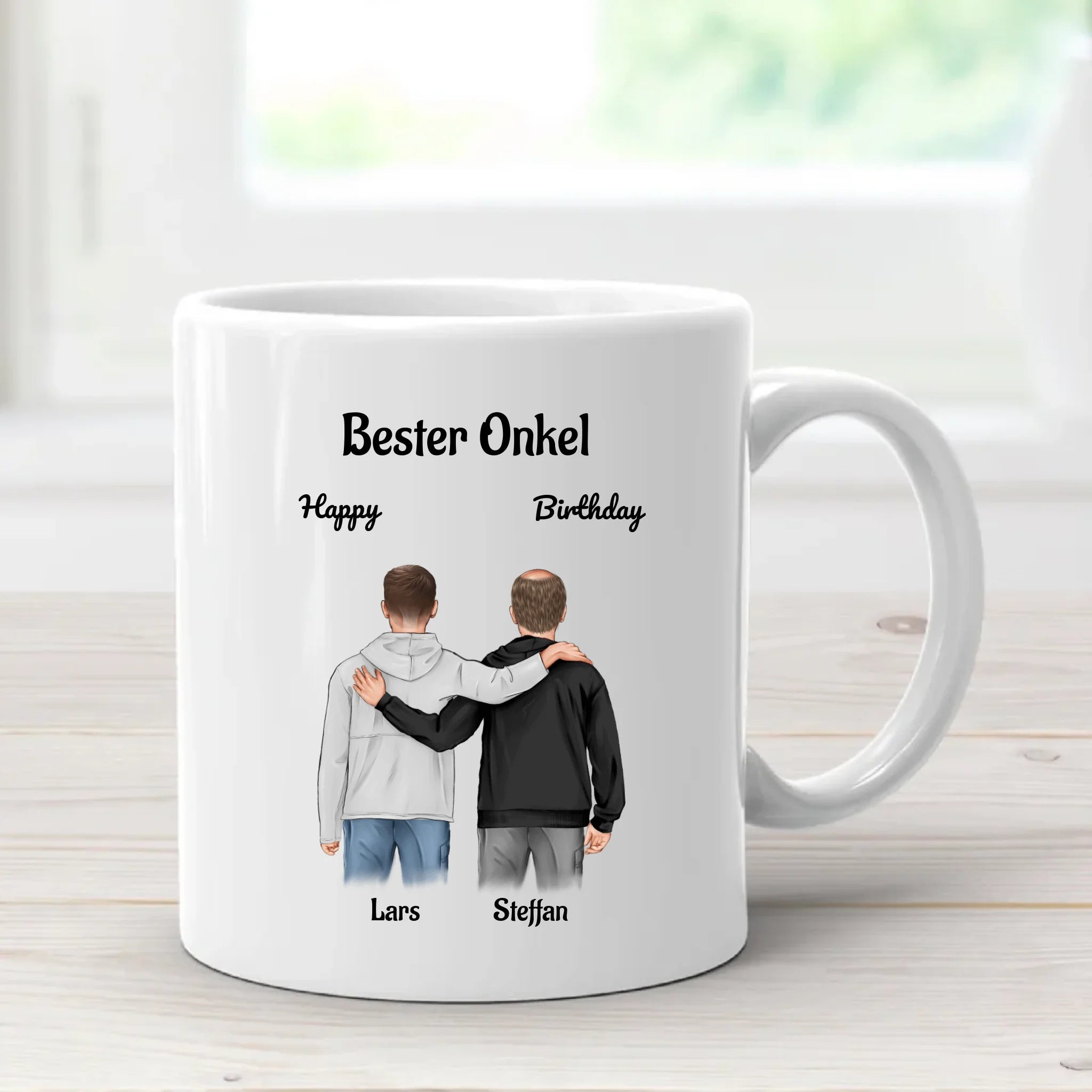 Onkel Tasse personalisiert Geschenk von Neffe - Cantty