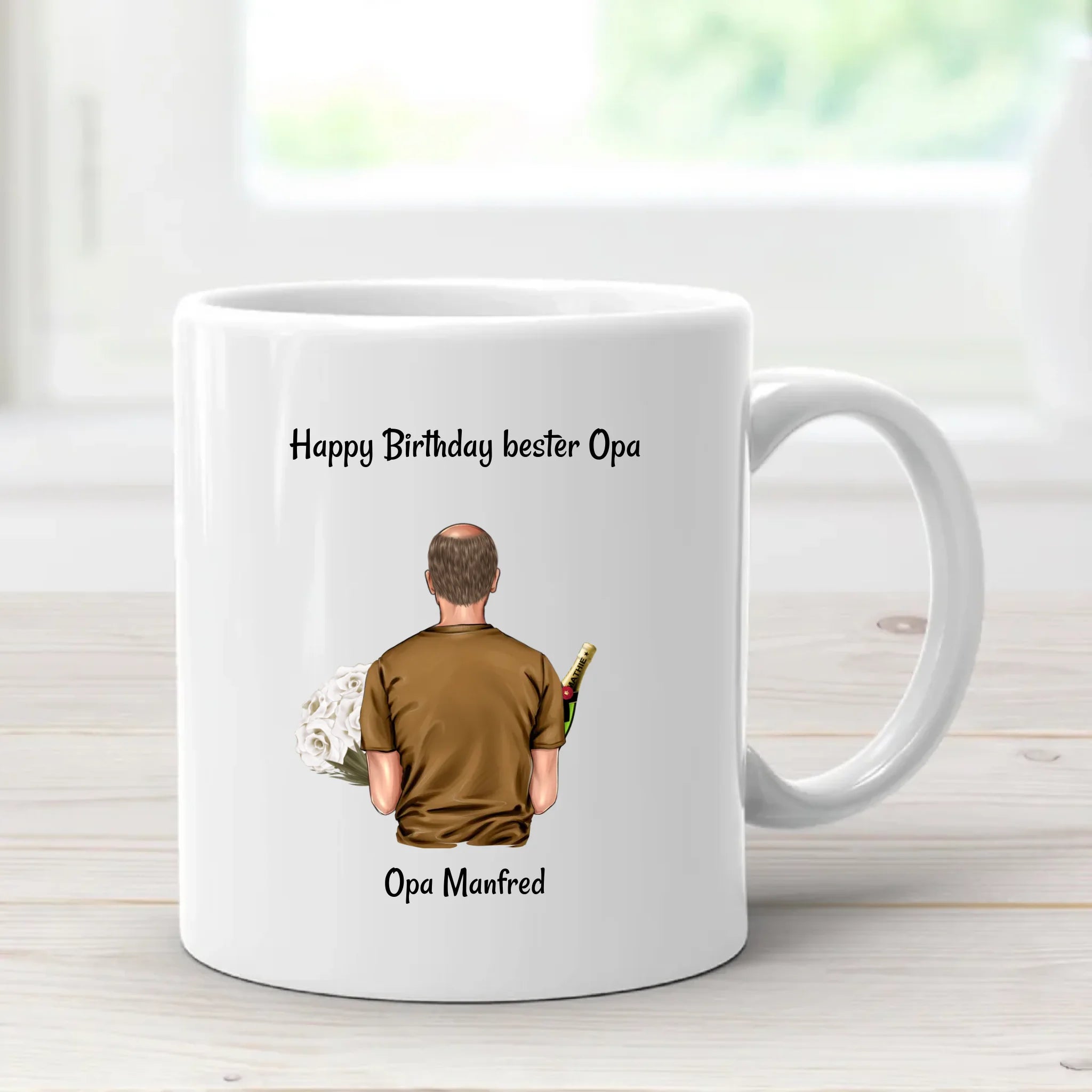 Opa Geburtstag Tasse personalisiert - Cantty