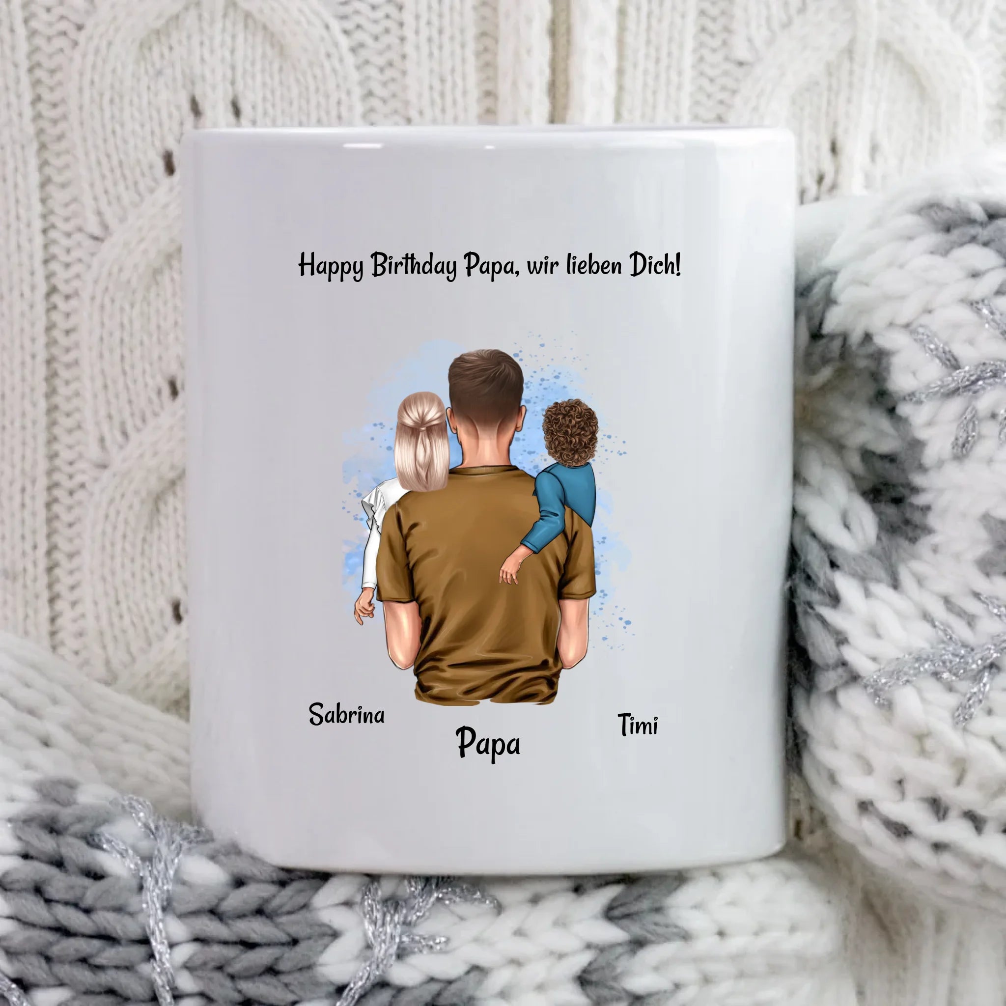 Papa Tasse Geschenk Geburtstag von Sohn Tochter - Cantty