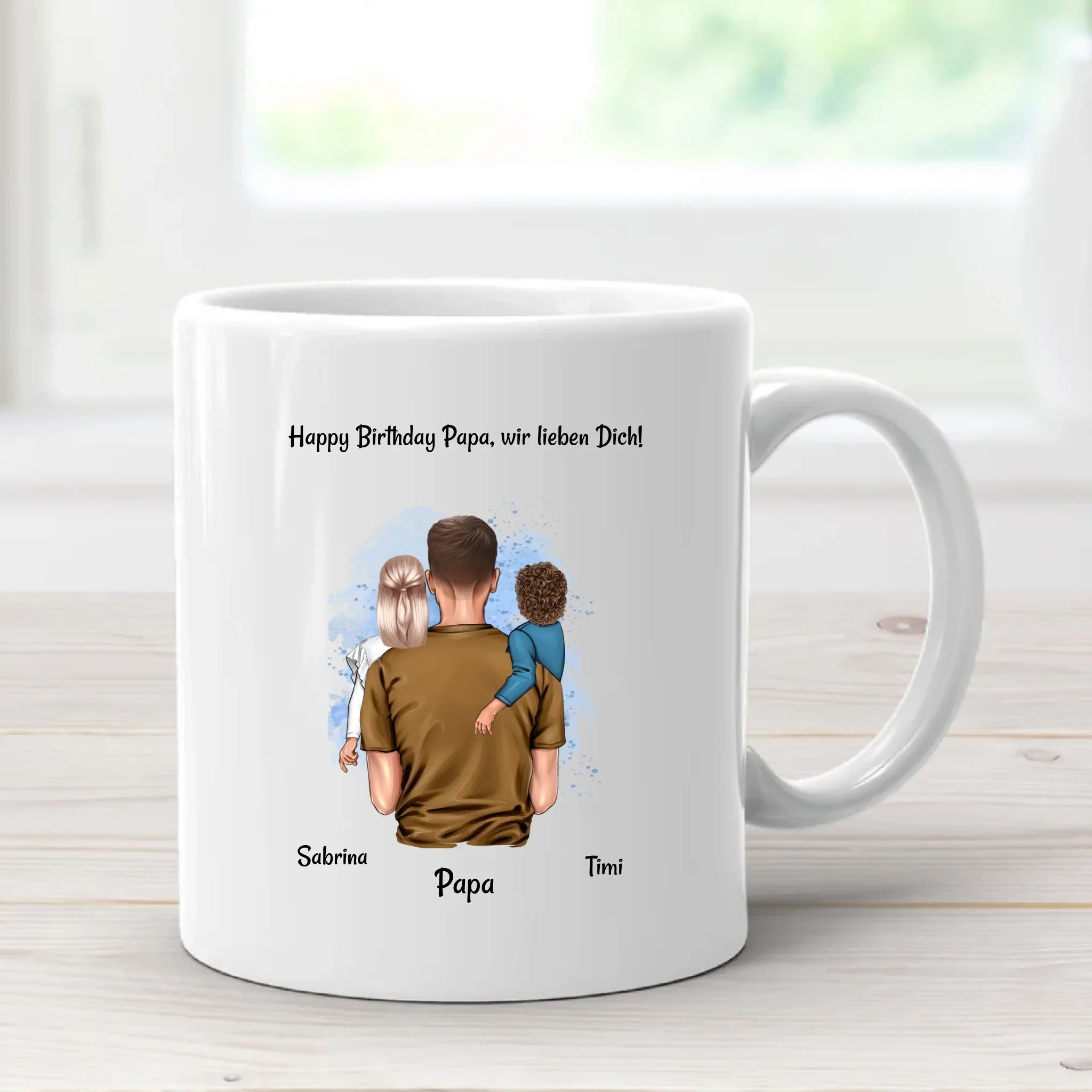 Papa Tasse Geschenk Geburtstag von Sohn Tochter - Cantty