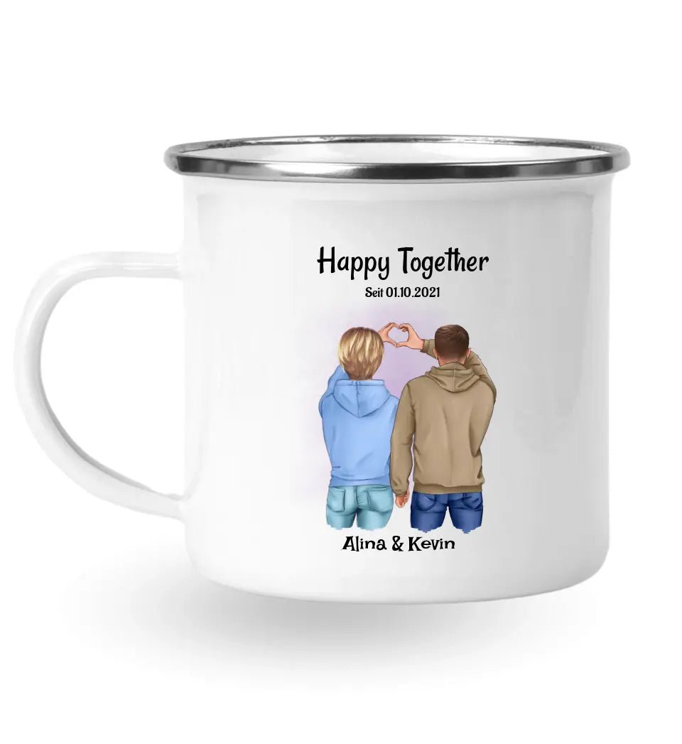 Pärchen Tasse Geschenk personalisiert - Cantty