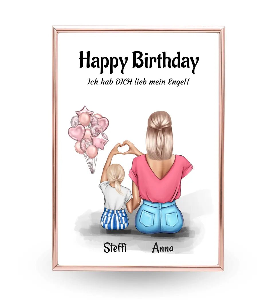 Patenkind Mädchen Geburtstag Geschenk Bild von Patentante - Cantty