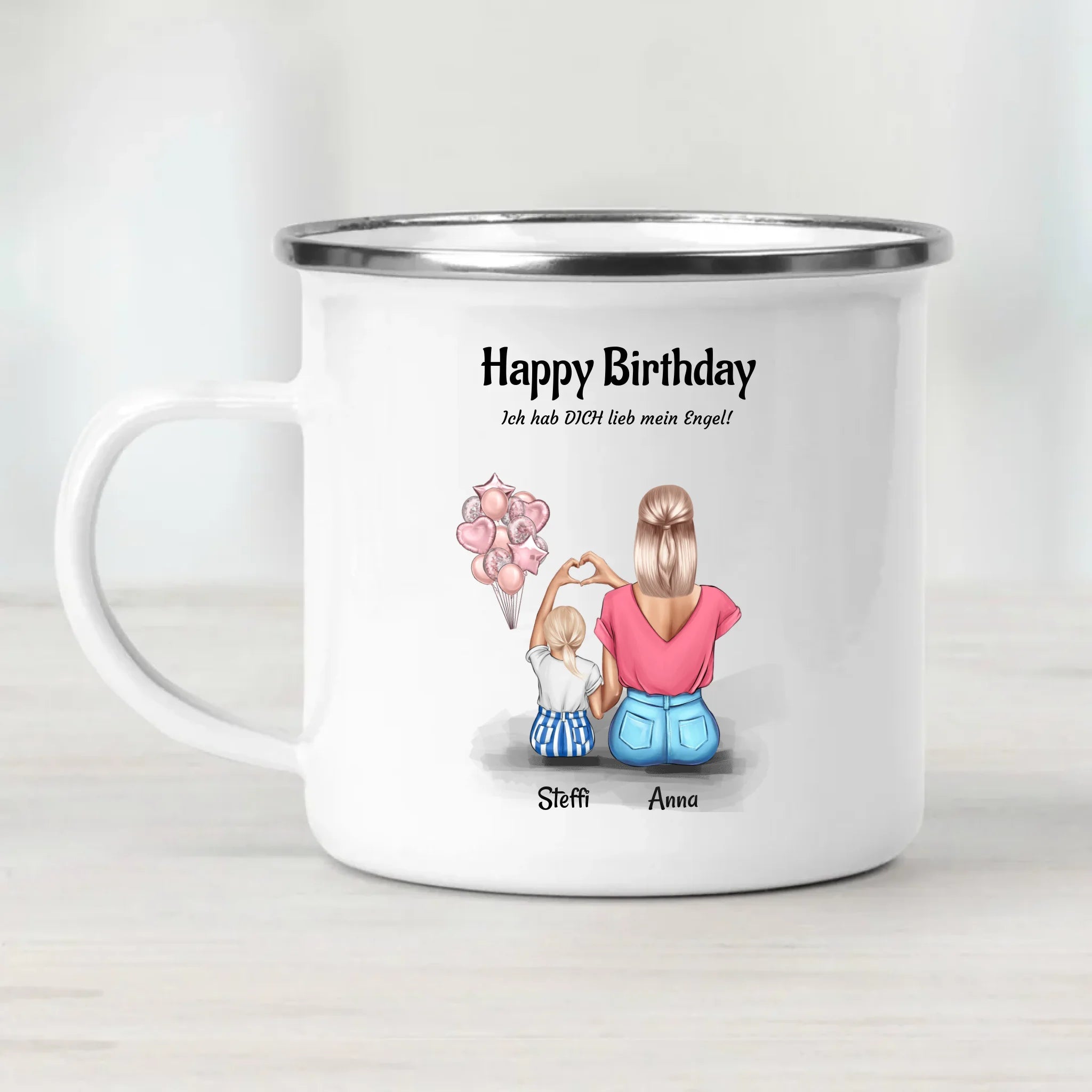 Patenkind Tasse Mädchen Patentante personalisiert - Cantty