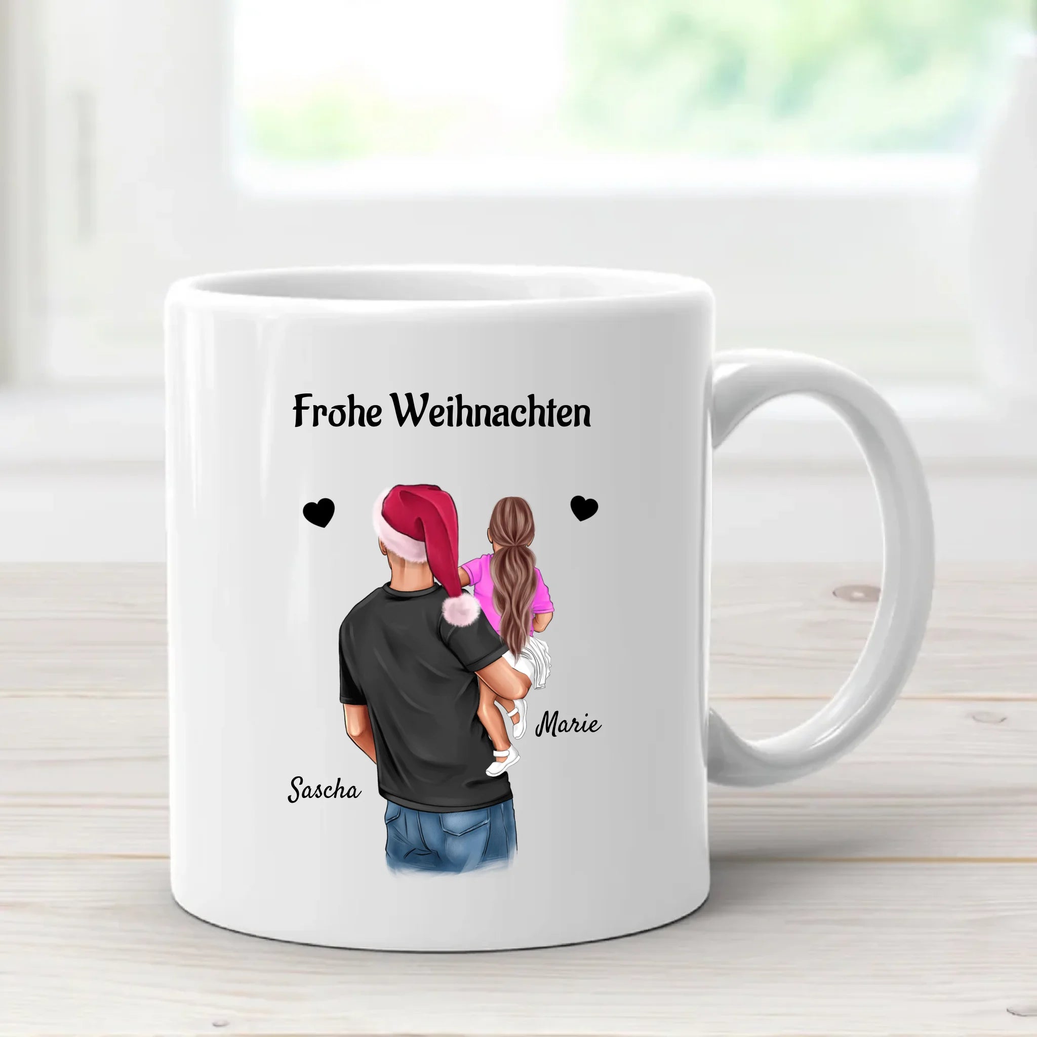 Patenonkel Tasse Geschenk Weihnachten mit Namen - Cantty