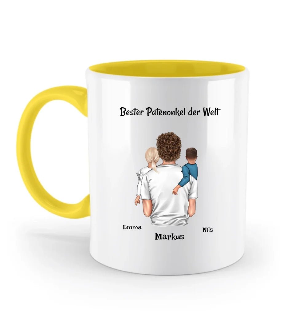 Patenonkel Tasse mit Bild personalisiert - Cantty