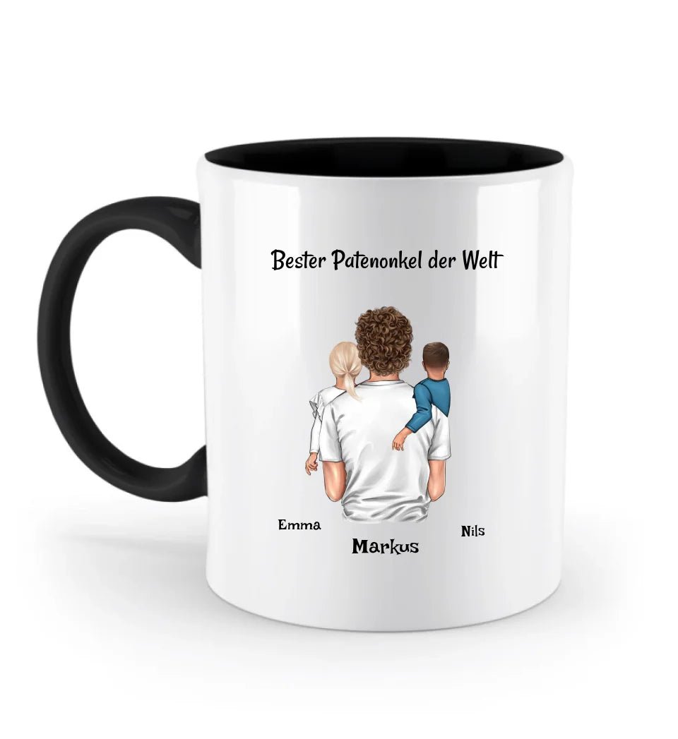 Patenonkel Tasse mit Bild personalisiert - Cantty