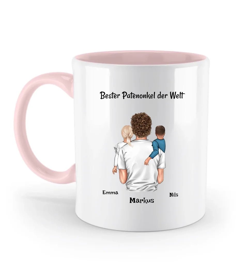 Patenonkel Tasse mit Bild personalisiert - Cantty