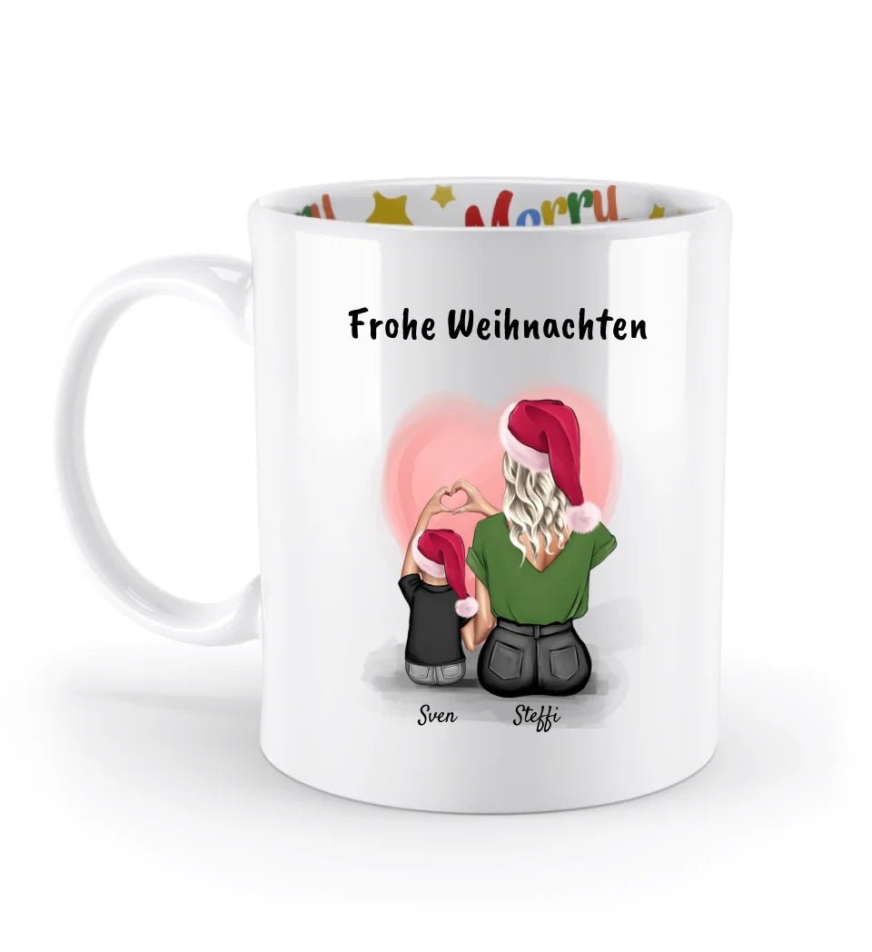 Patentante & Junge Kaffeetasse Geschenk Weihnachten - Cantty