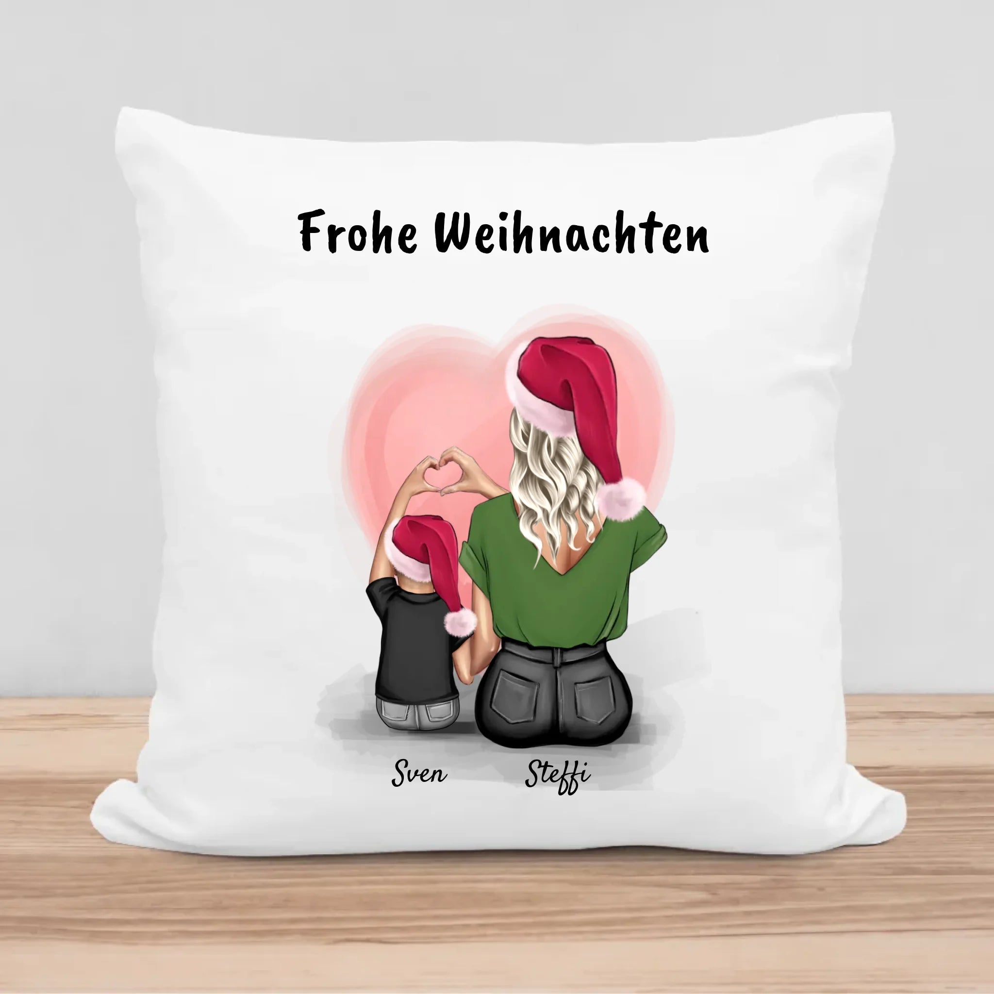 Patentante von Jungen Dekokissen Weihnachtsgeschenk - Cantty