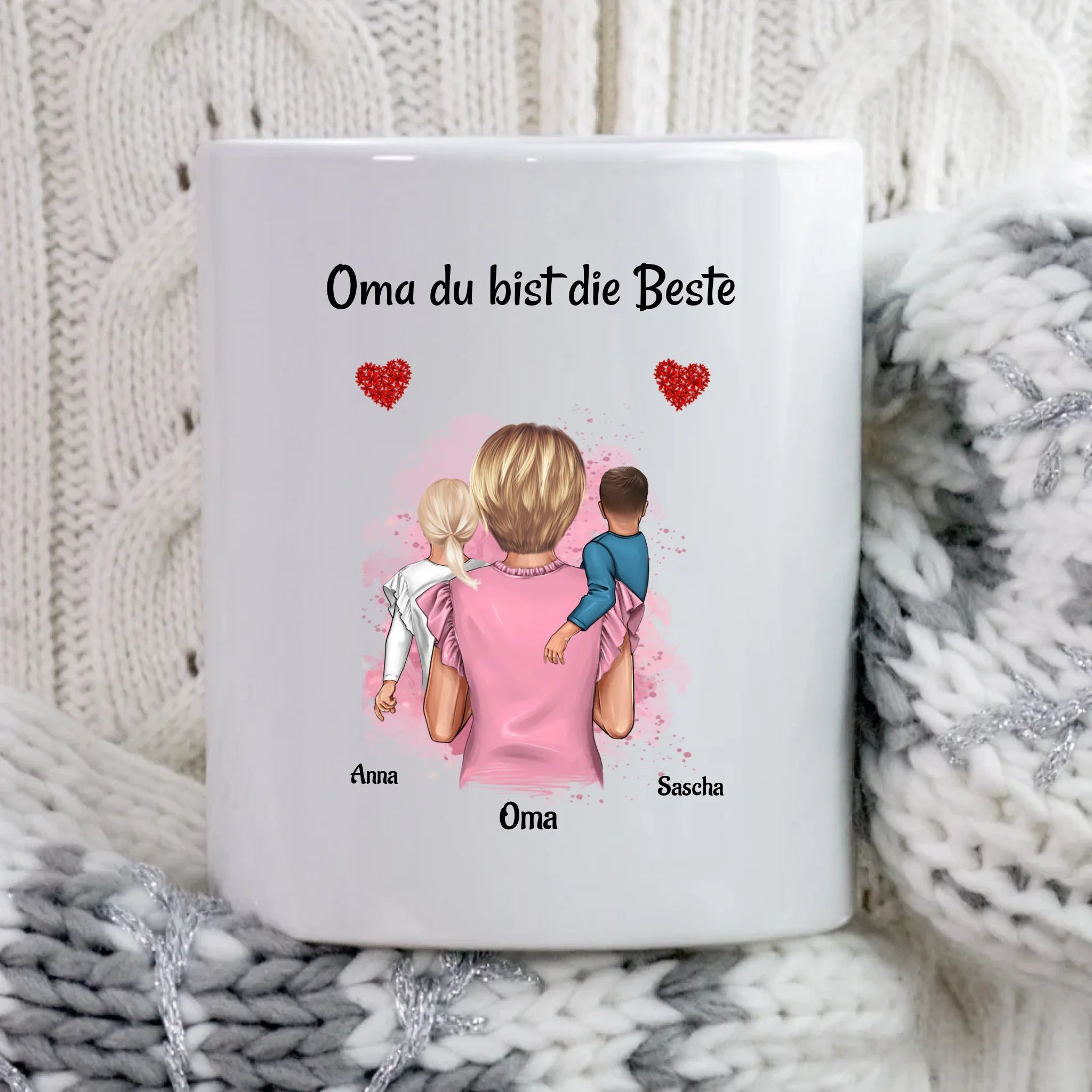 Personalisiert Tasse für Oma Geschenk von Enkelkinder - Cantty