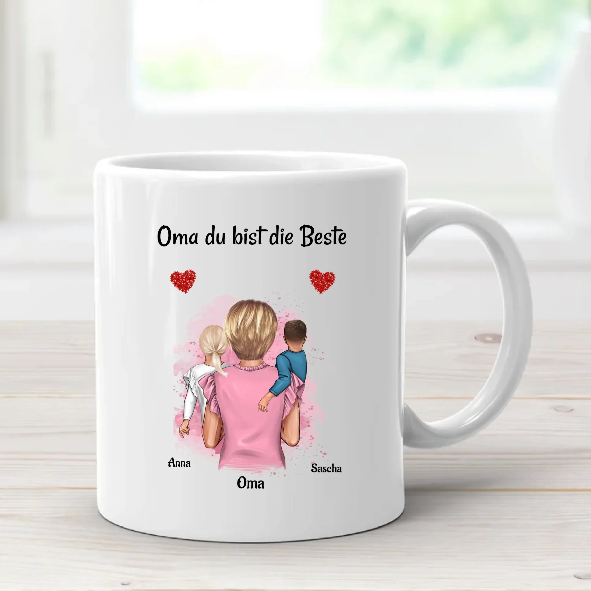 Personalisiert Tasse für Oma Geschenk von Enkelkinder - Cantty