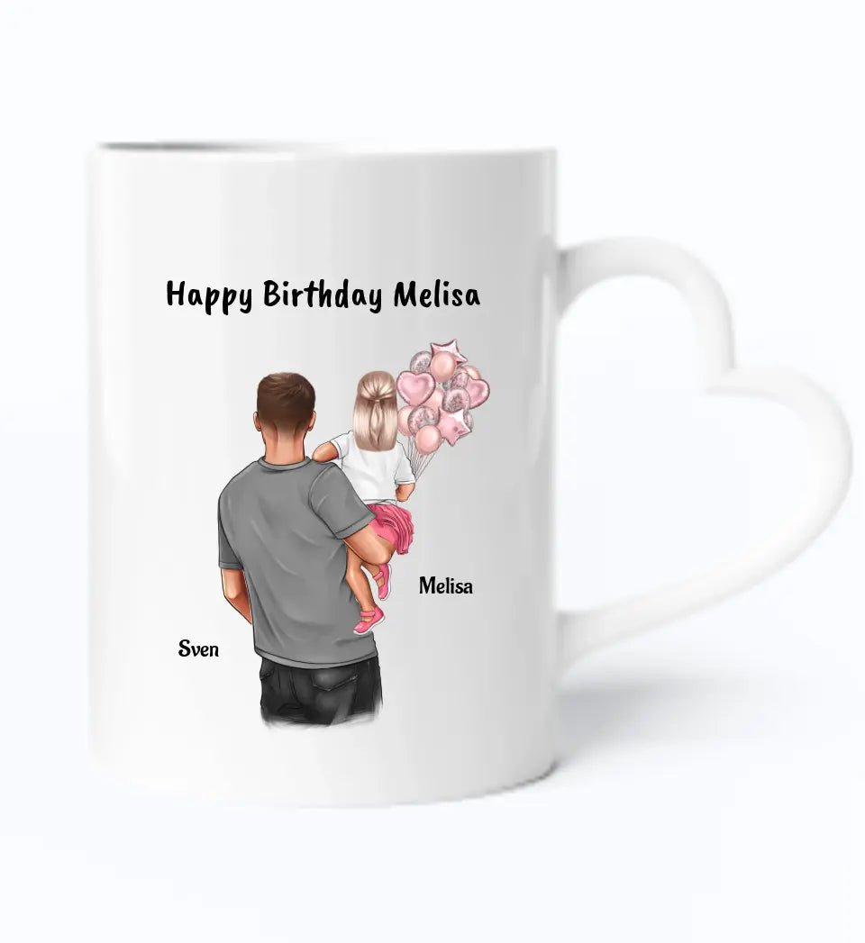 Personalisierte Geschenk Tasse für Mädchen zum Geburtstag von Patenonkel - Cantty