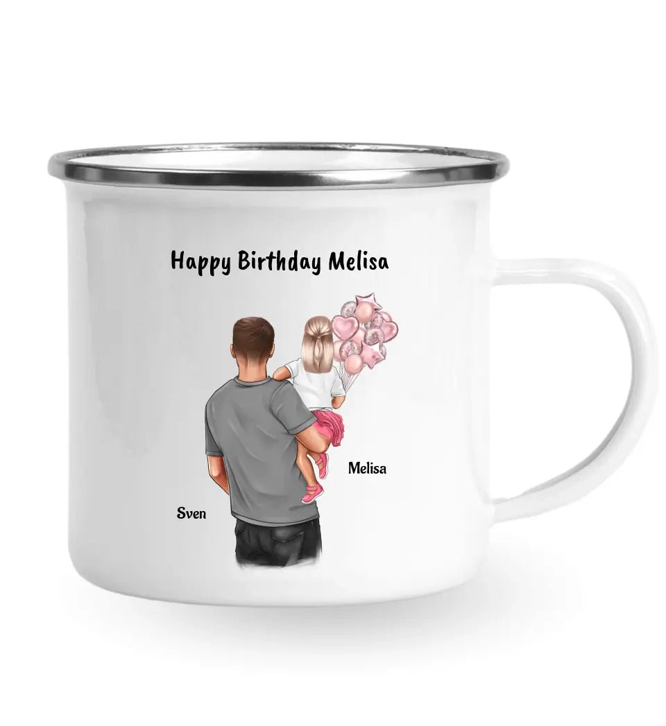 Personalisierte Geschenk Tasse für Mädchen zum Geburtstag von Patenonkel - Cantty