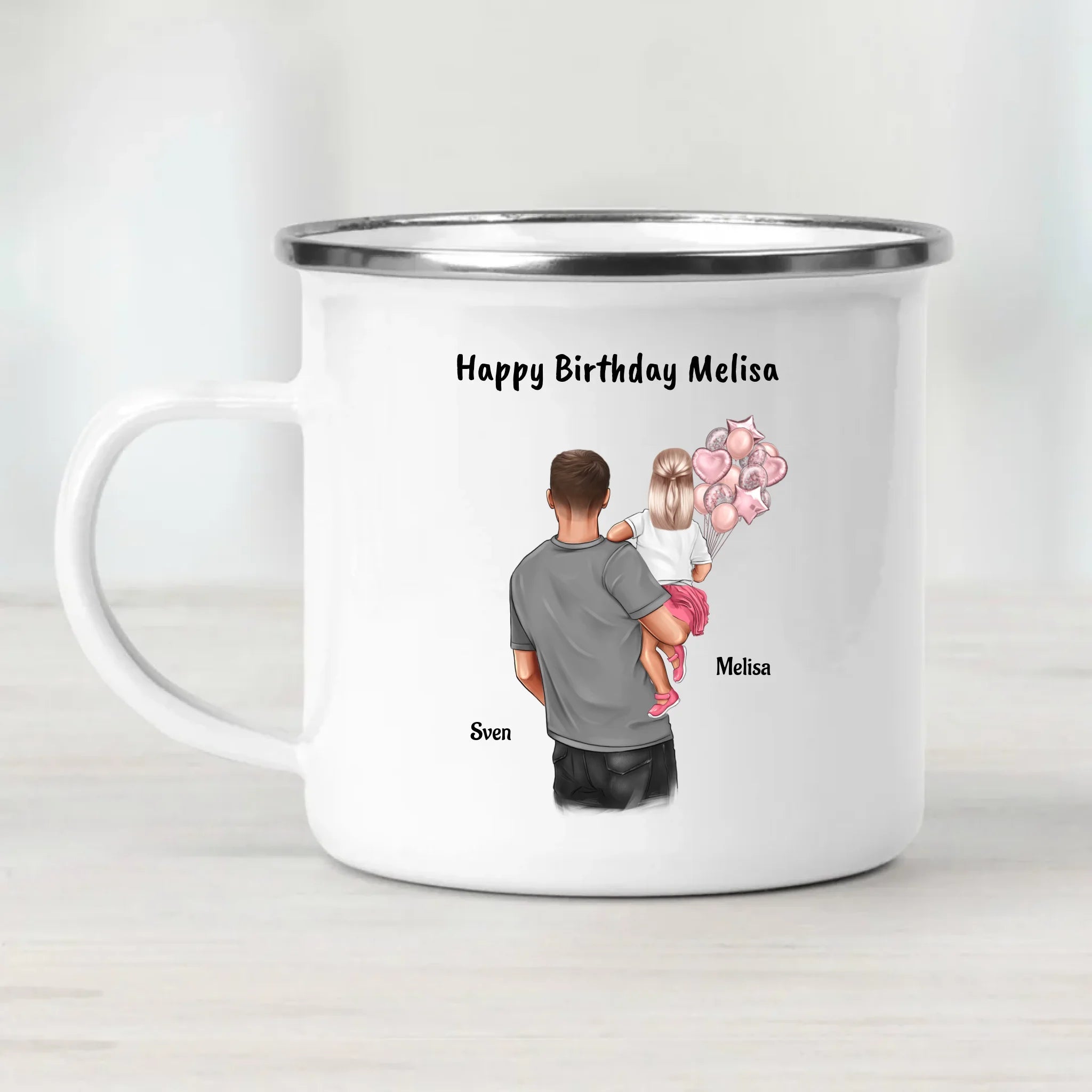 Personalisierte Geschenk Tasse für Mädchen zum Geburtstag von Patenonkel - Cantty